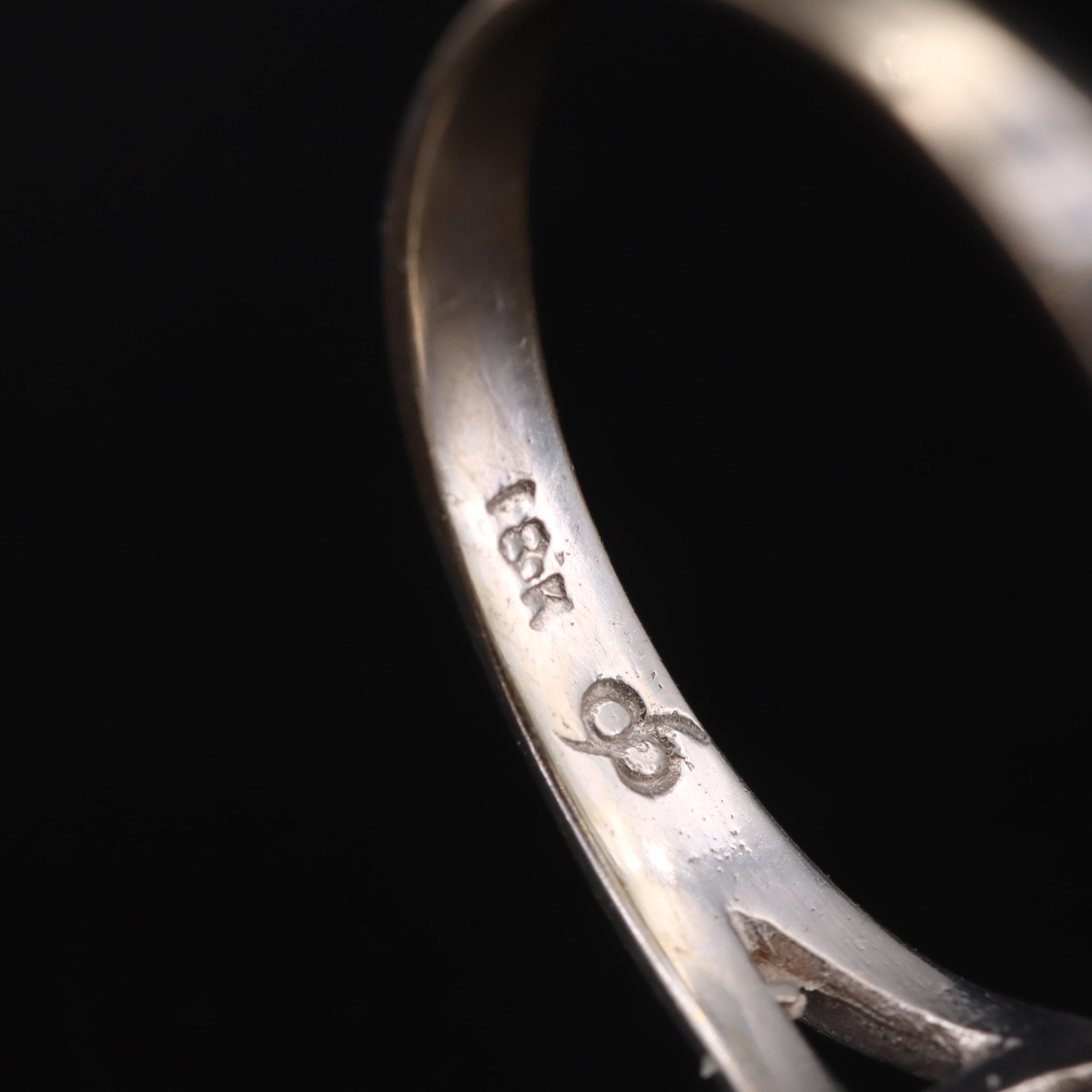 18K Sapphire and Diamond Ring