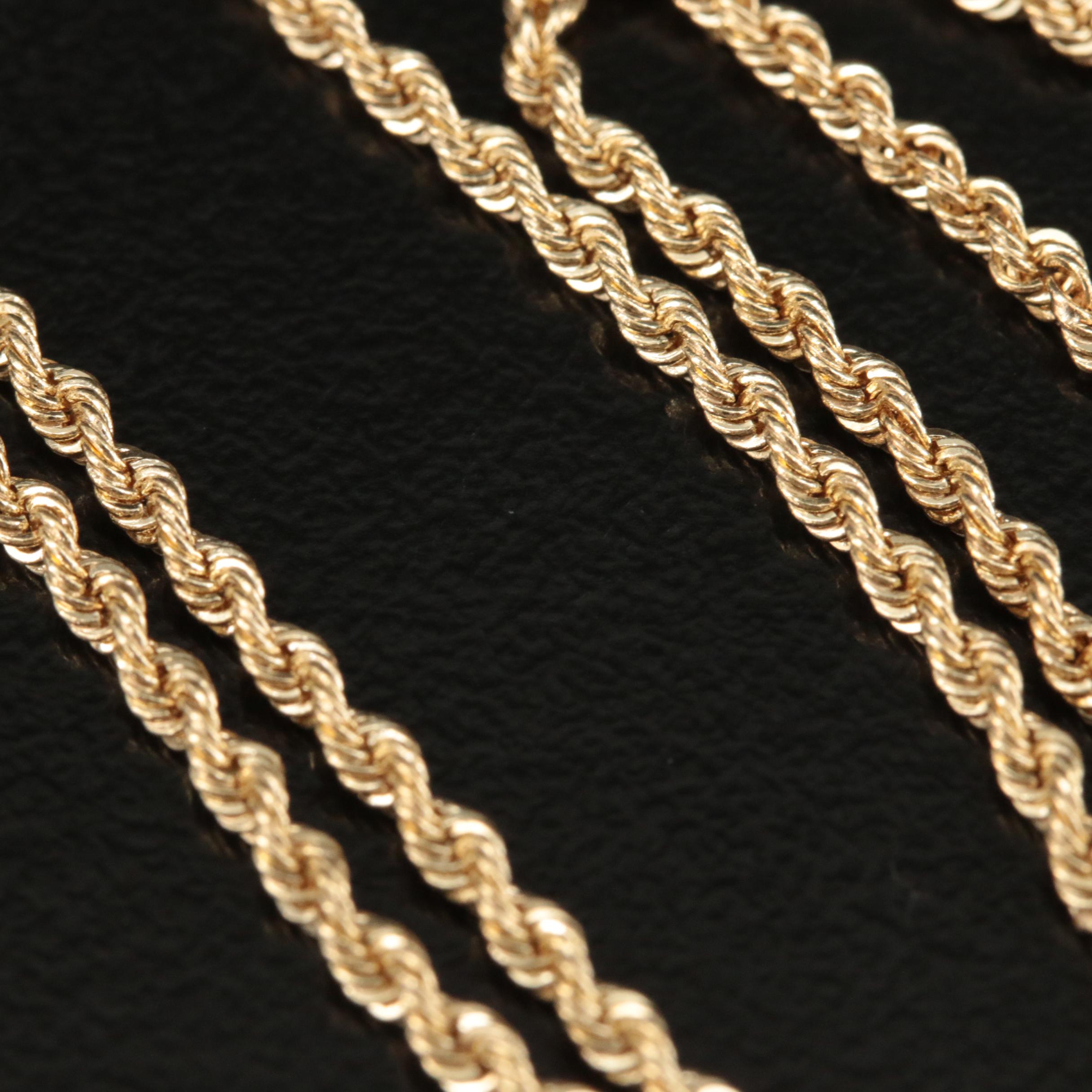 14K Black Onyx and Diamond Pendant Necklace