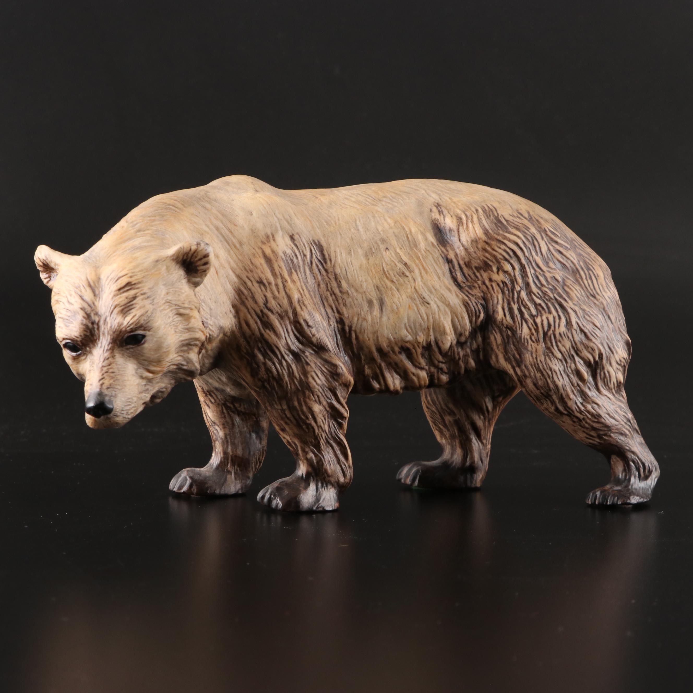 Dorothy Chavez & Yellowhorse Zuni Sterling Bear Fetish, James Carpenter Bears