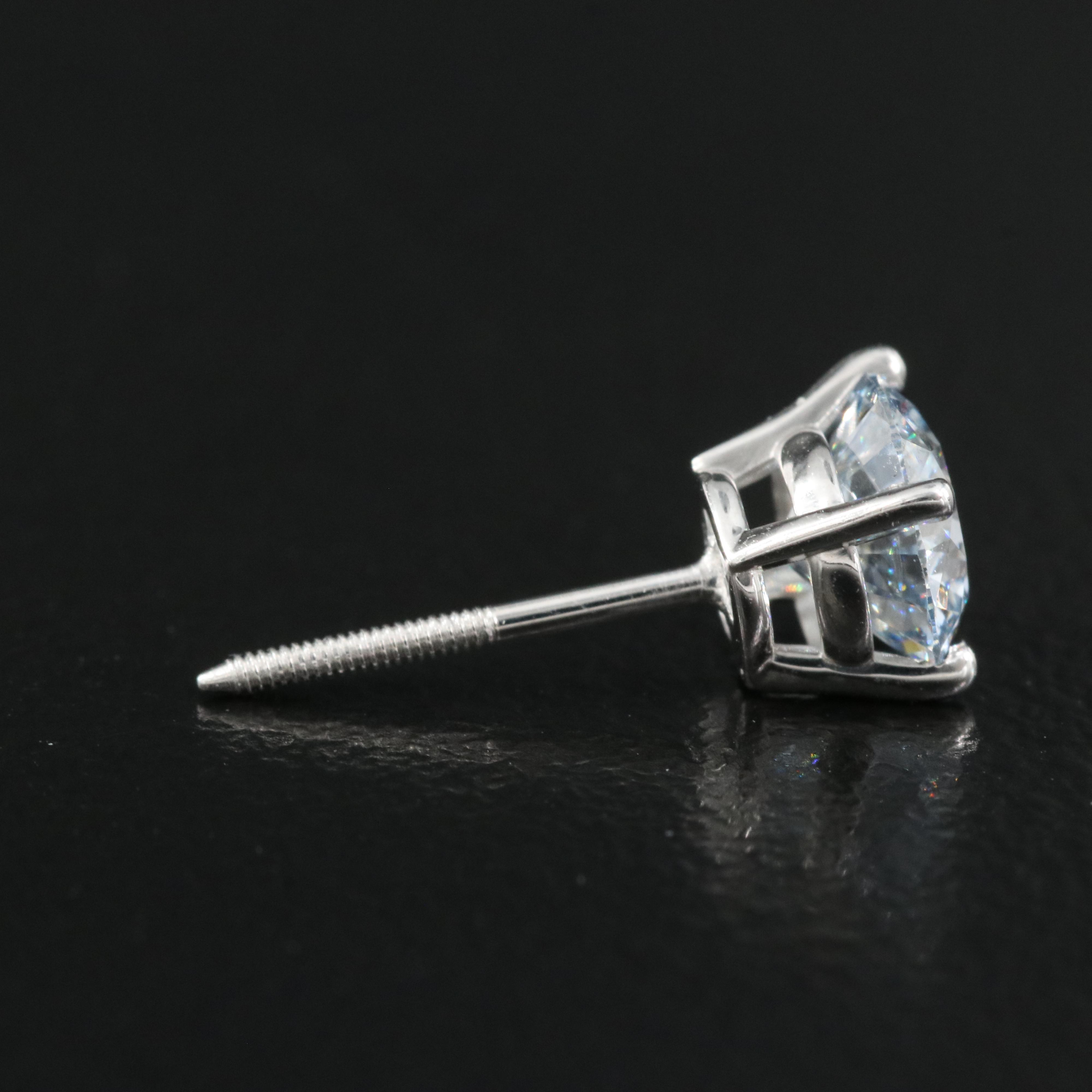 14K 1.19 CTW Lab Grown Diamond Stud Earrings