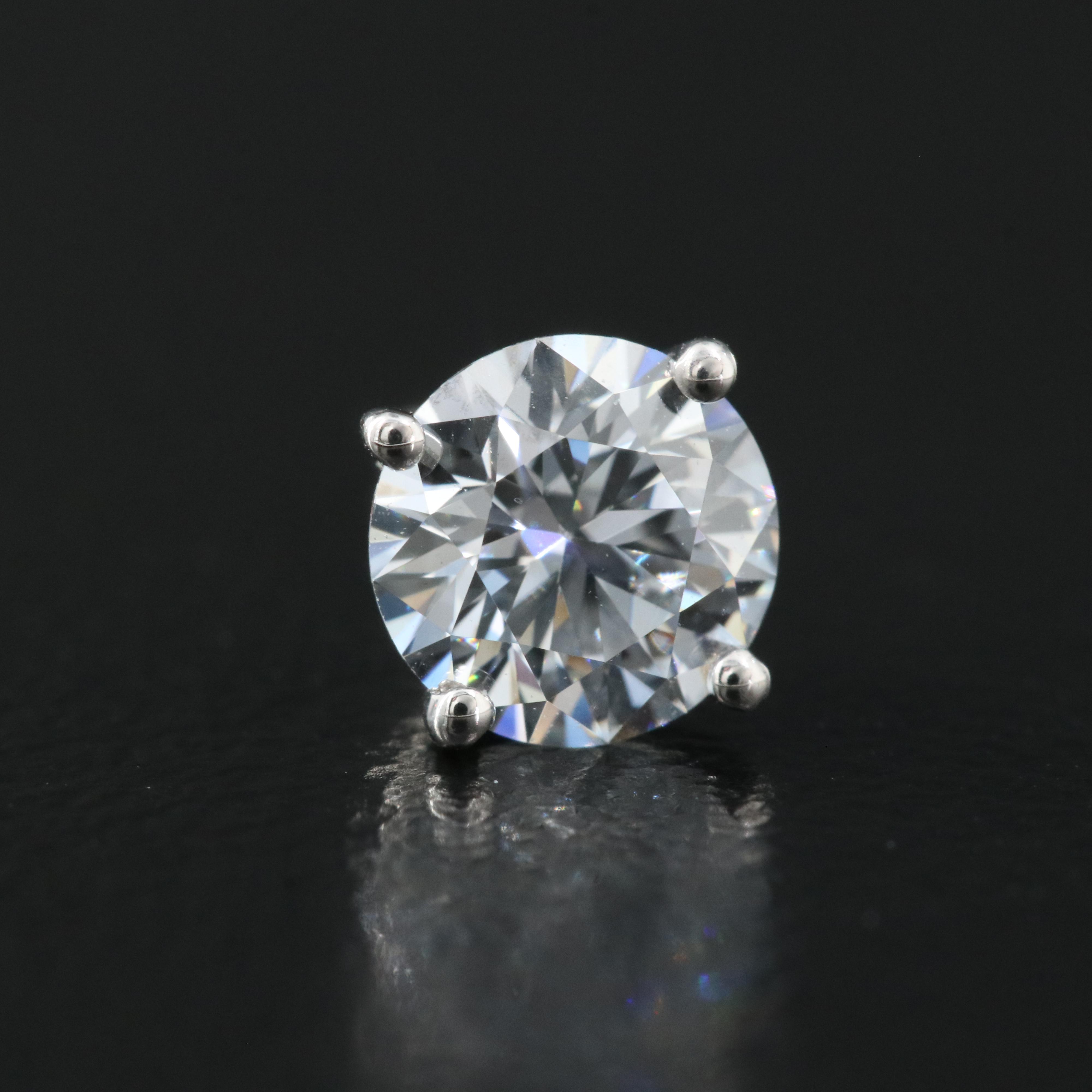 14K 1.19 CTW Lab Grown Diamond Stud Earrings