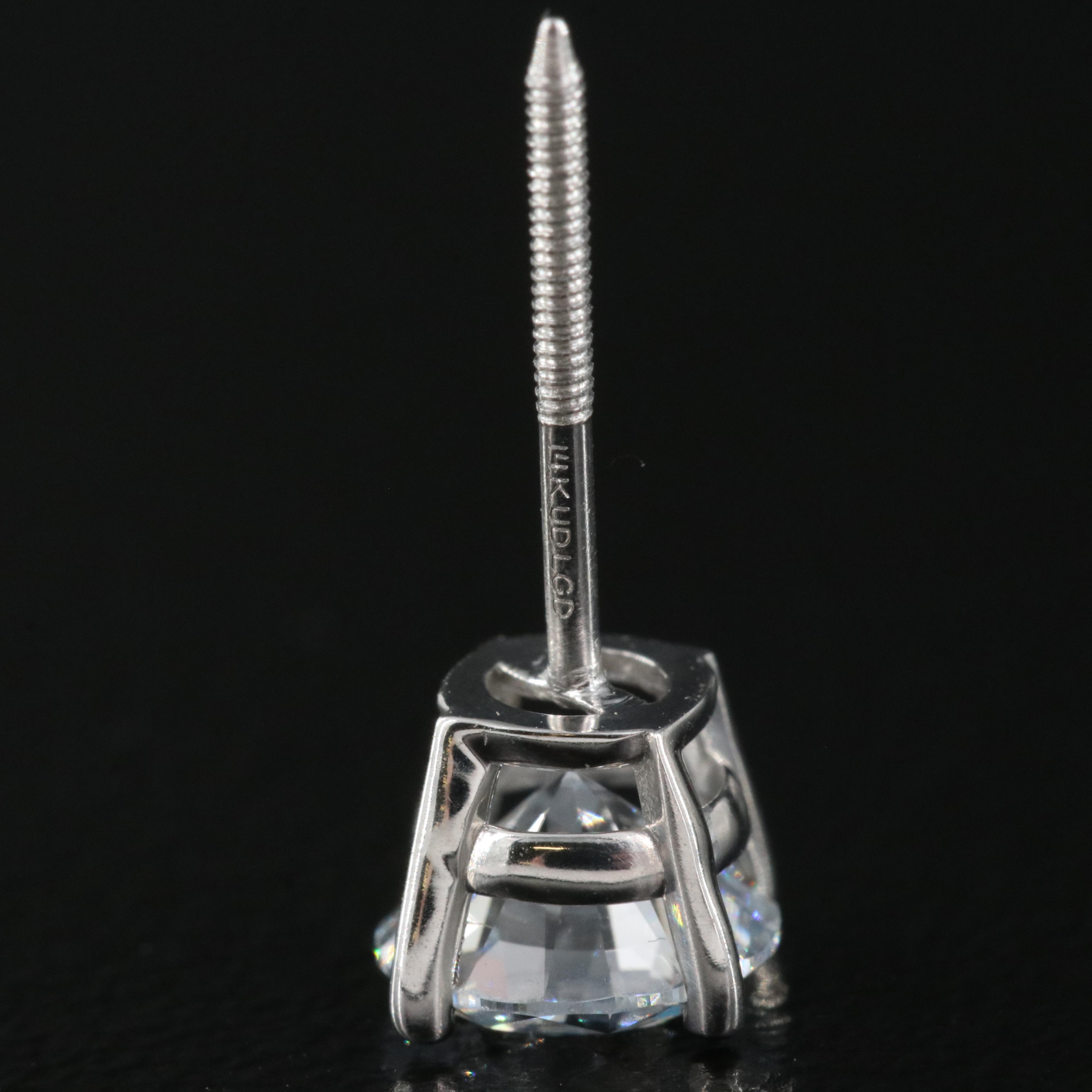14K 1.19 CTW Lab Grown Diamond Stud Earrings
