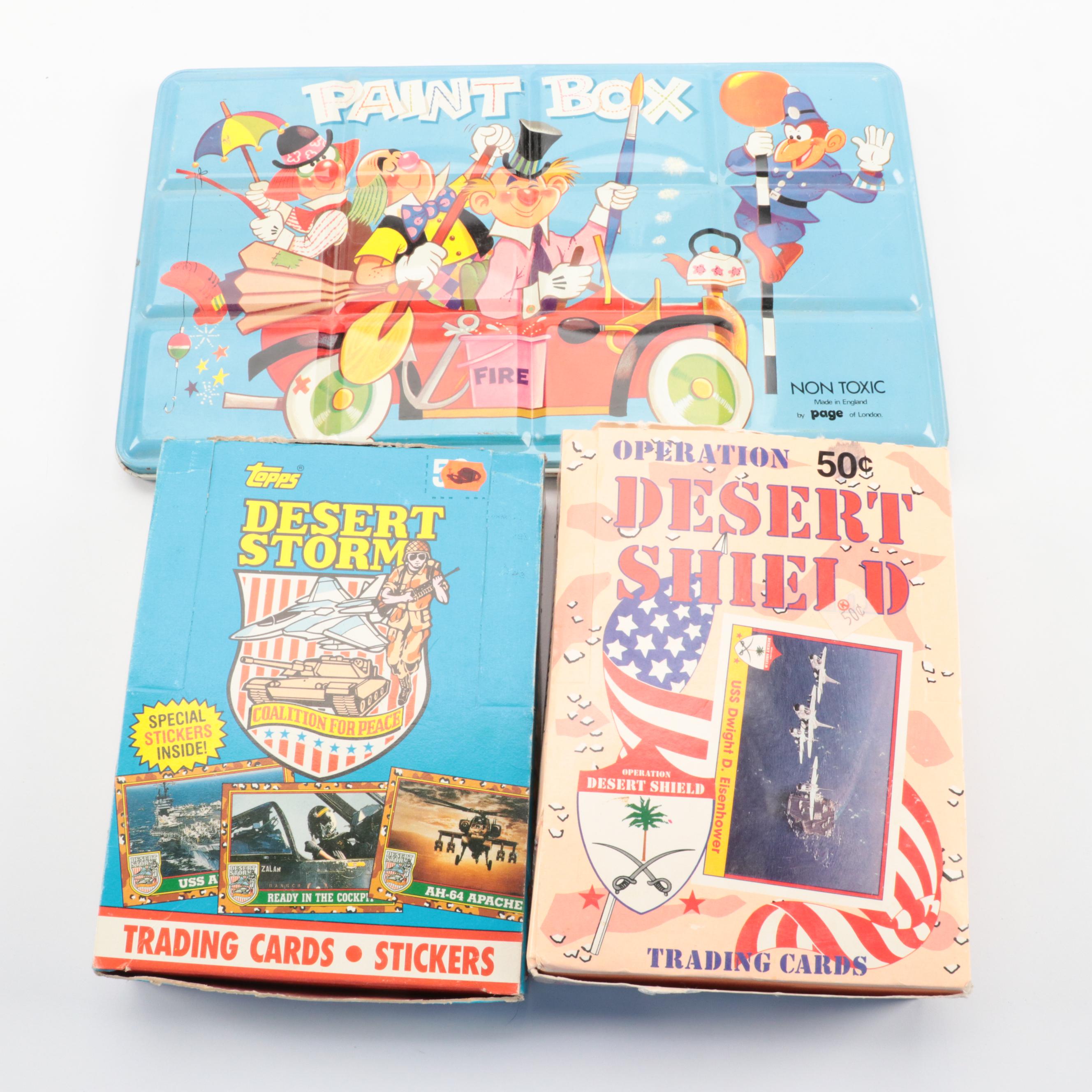 Cootie, Tiddly Winks and Other Games, Desert Storm Cards, Model Cars and More