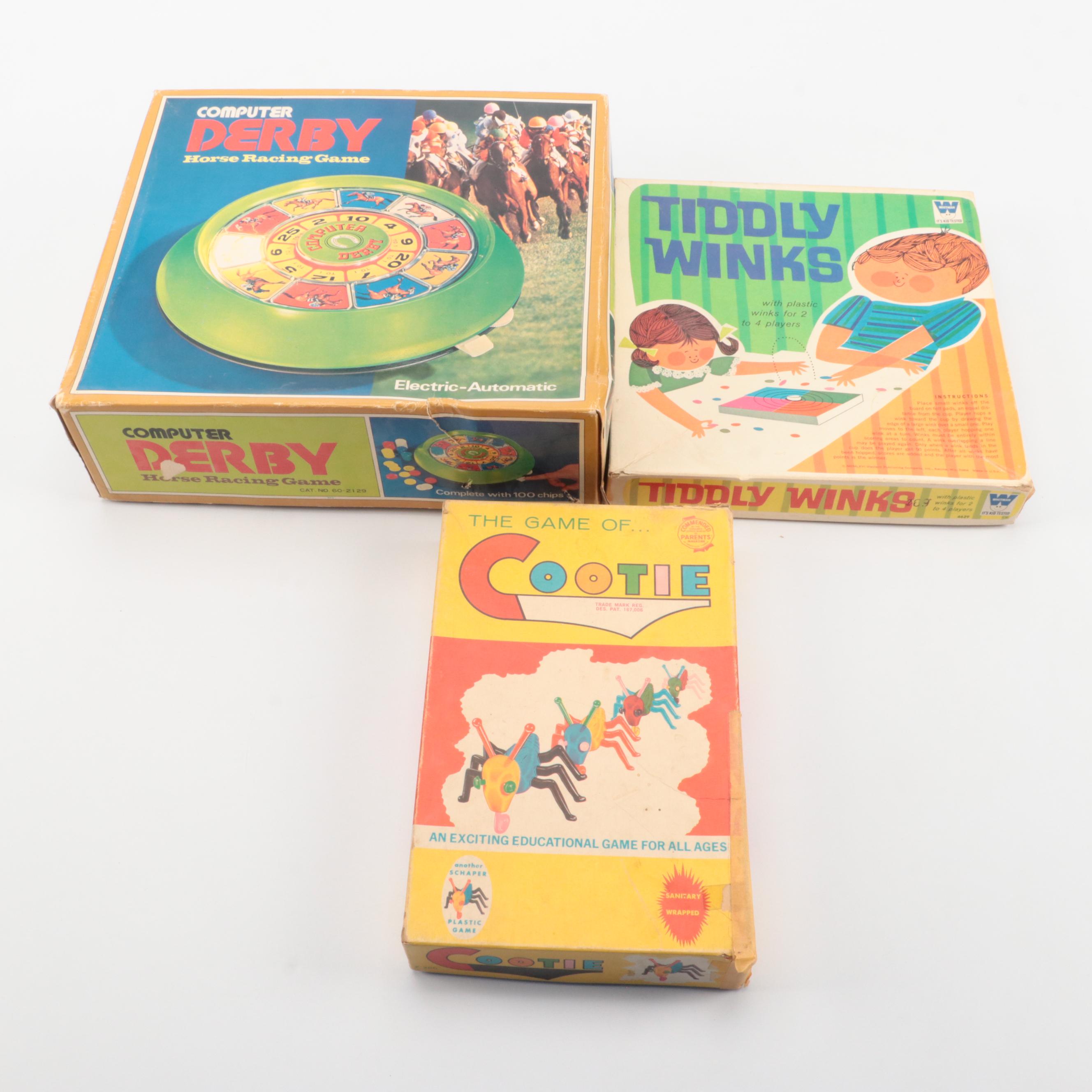 Cootie, Tiddly Winks and Other Games, Desert Storm Cards, Model Cars and More
