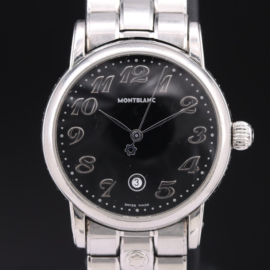 Montblanc Meisterstuck Quartz Date Wristwatch