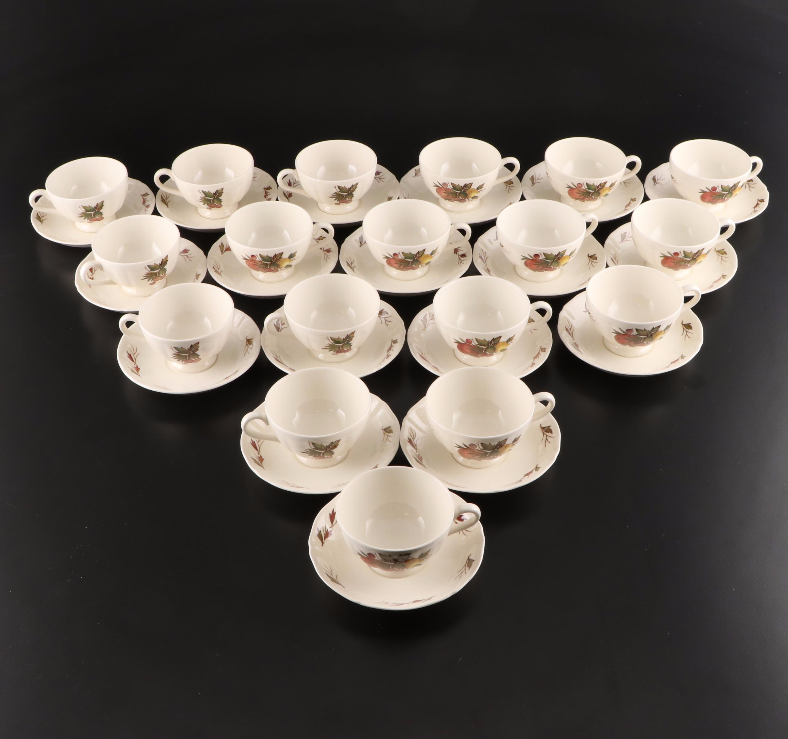 Wedgwood "Drury Lane" Stoneware Dinnerware, 1962–1969