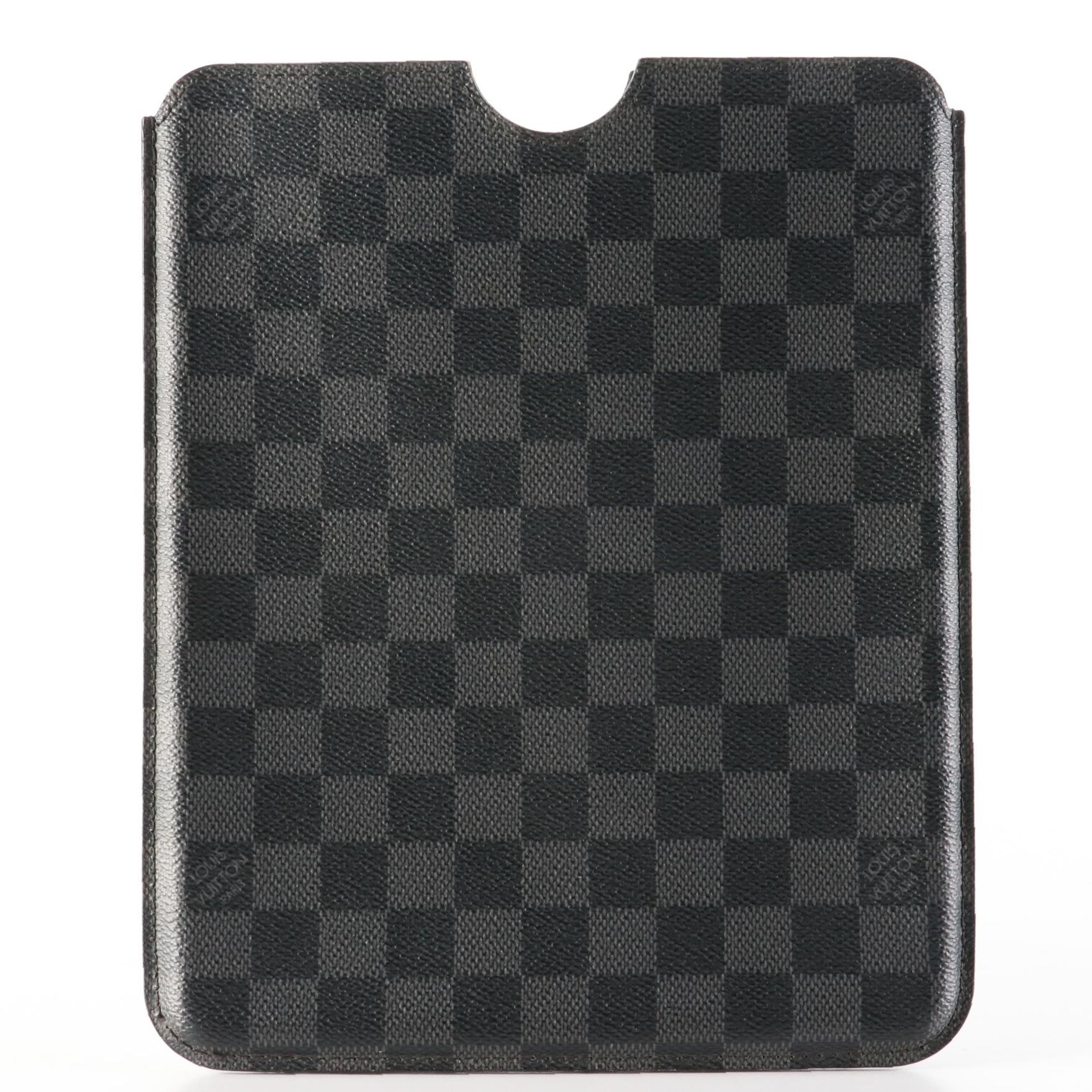 Louis Vuitton iPad Hardcase Cover in Damier Graphite Canvas