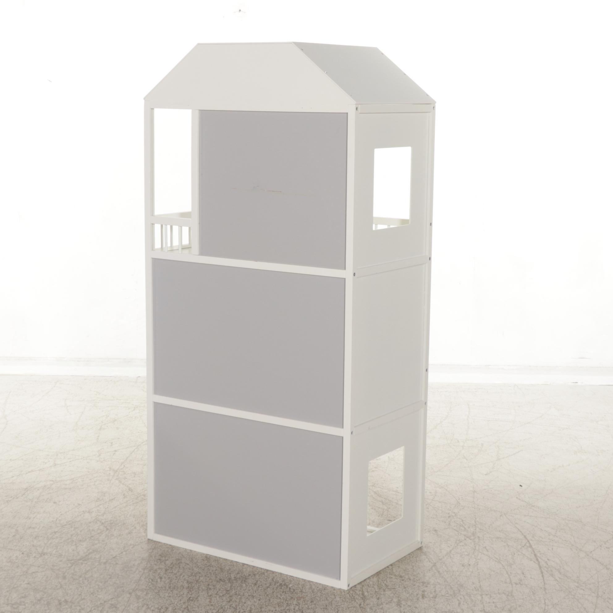 Pottery Barn Kids Woodbury Götz Dollhouse, Madeline Vanity and Doll Highchair