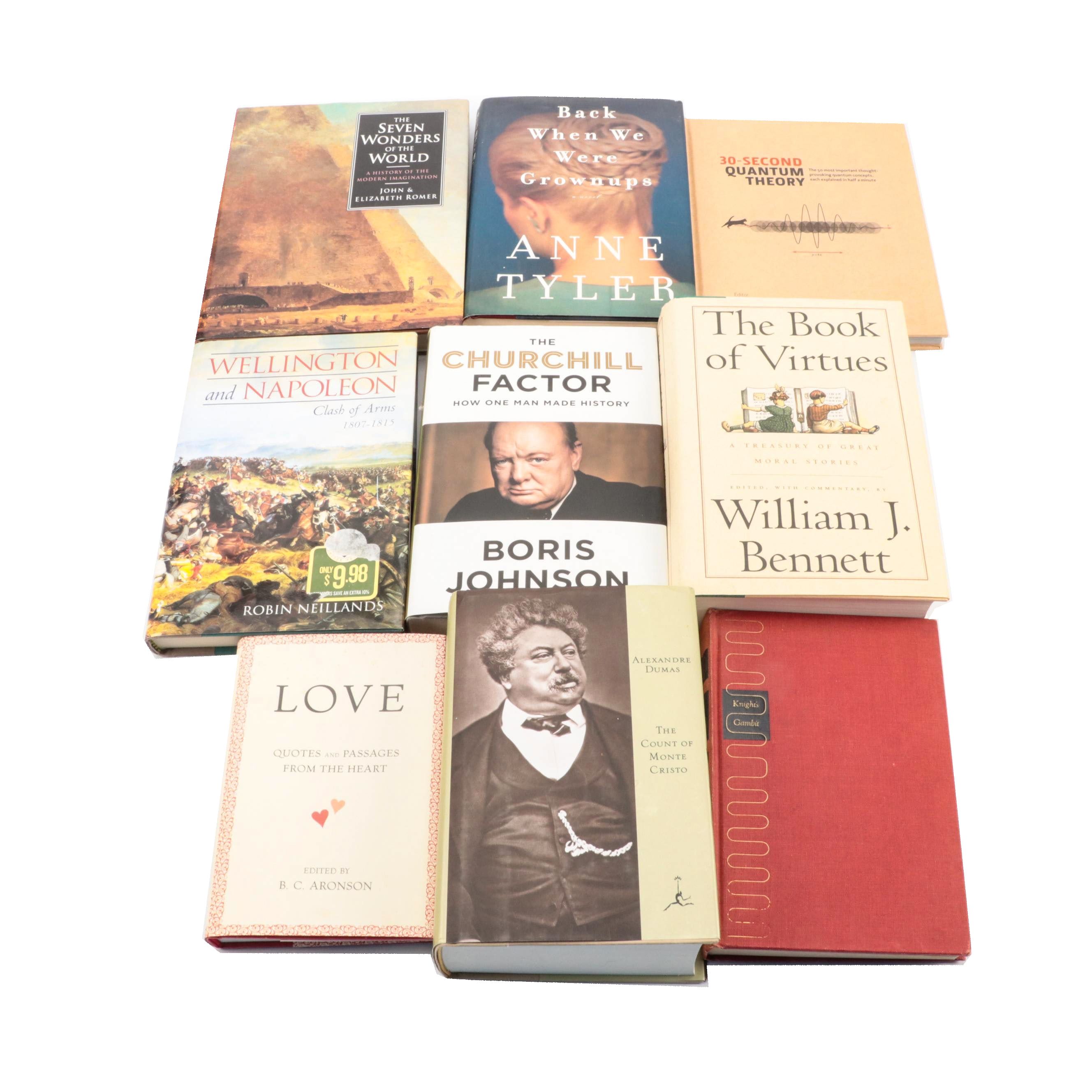 First Edition "Back When We Were Grownups" by Anne Tyler and More Books