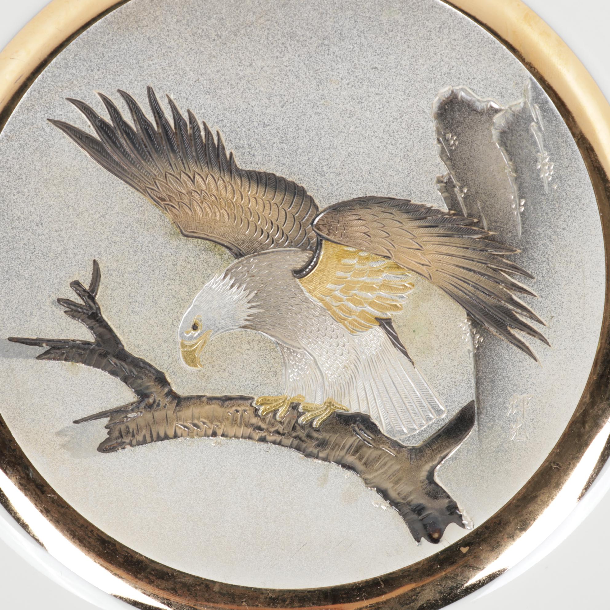 Art Deco Style Bankers Lamp, Roseville Candlestick, Pencil Sharpener and More