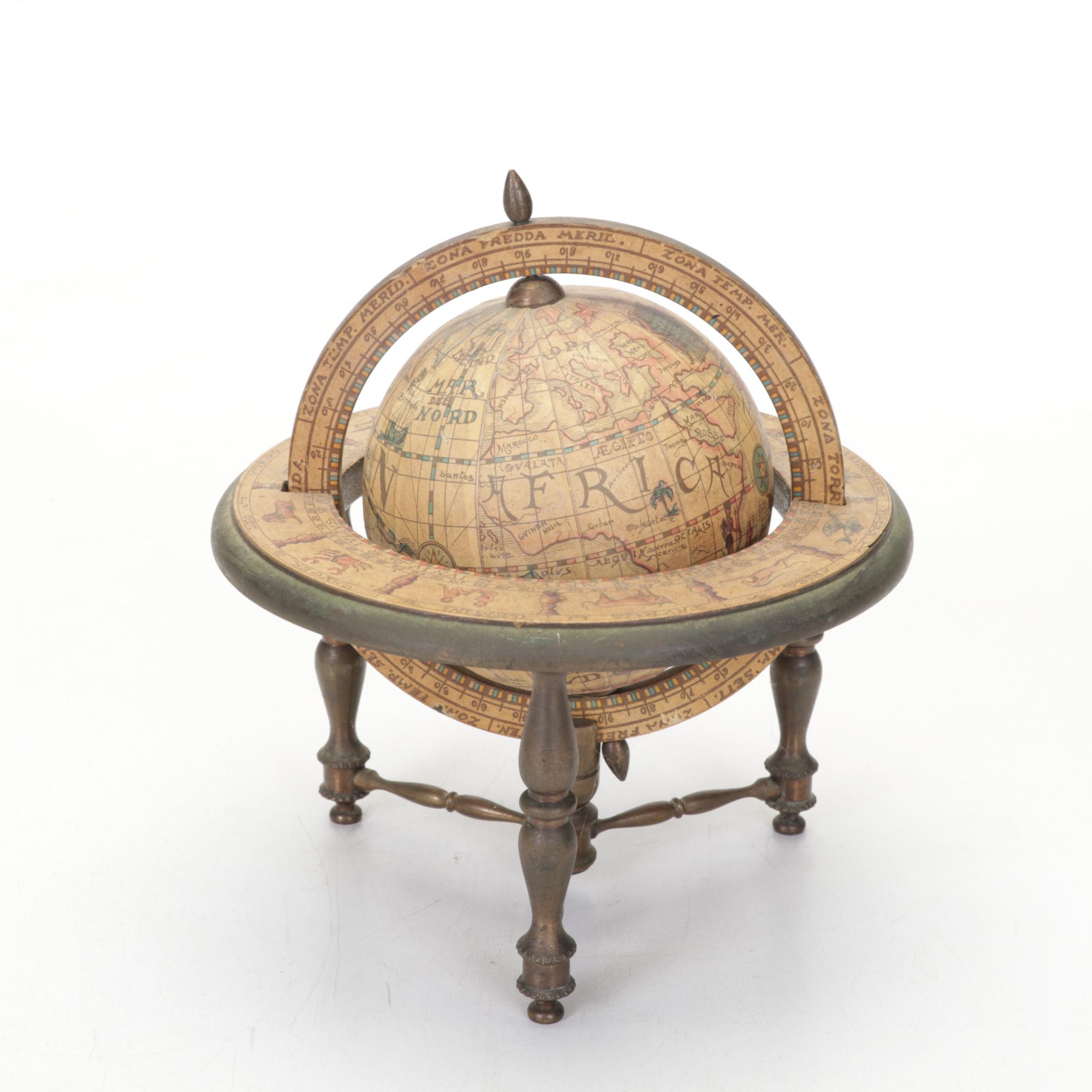 Art Deco Style Bankers Lamp, Roseville Candlestick, Pencil Sharpener and More