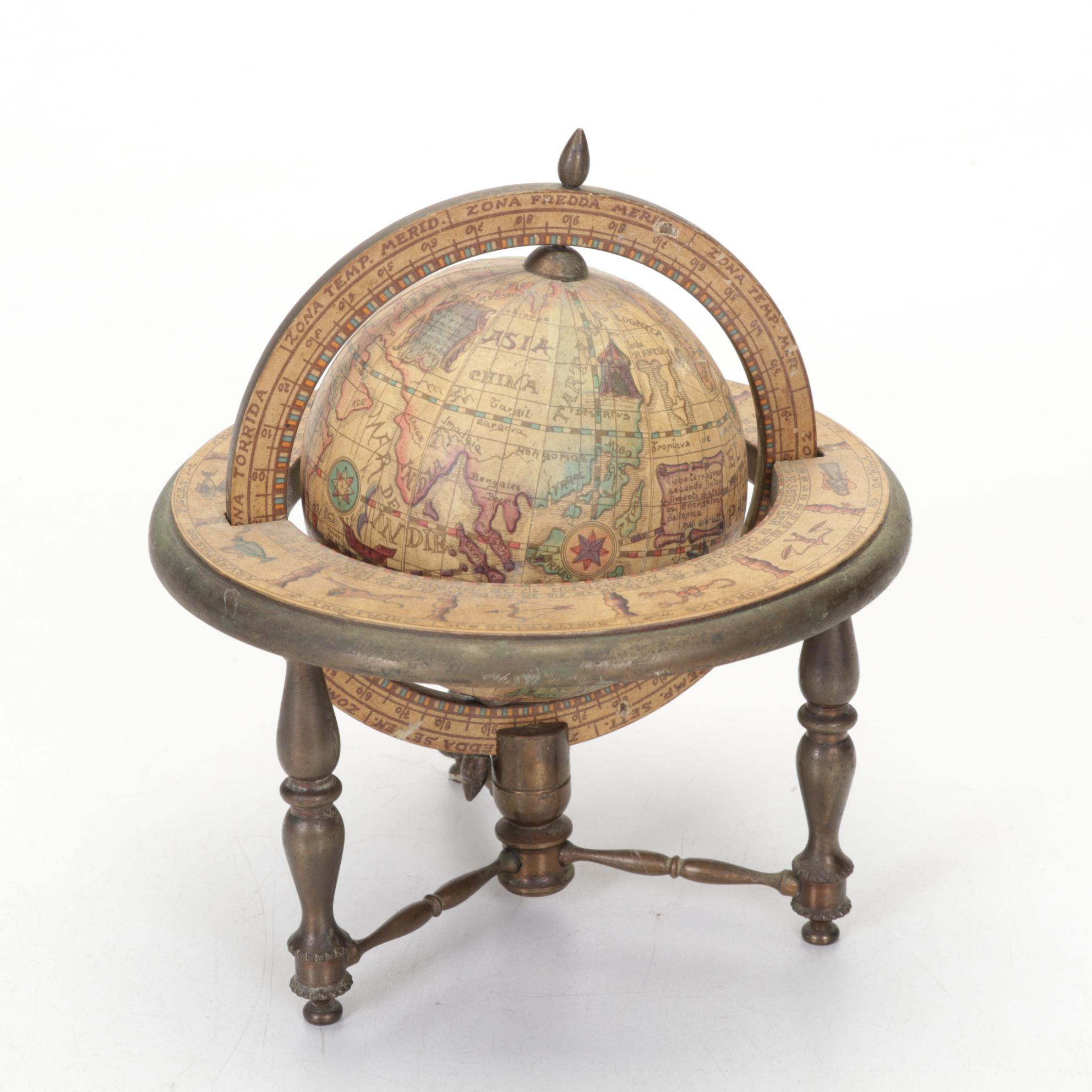 Art Deco Style Bankers Lamp, Roseville Candlestick, Pencil Sharpener and More