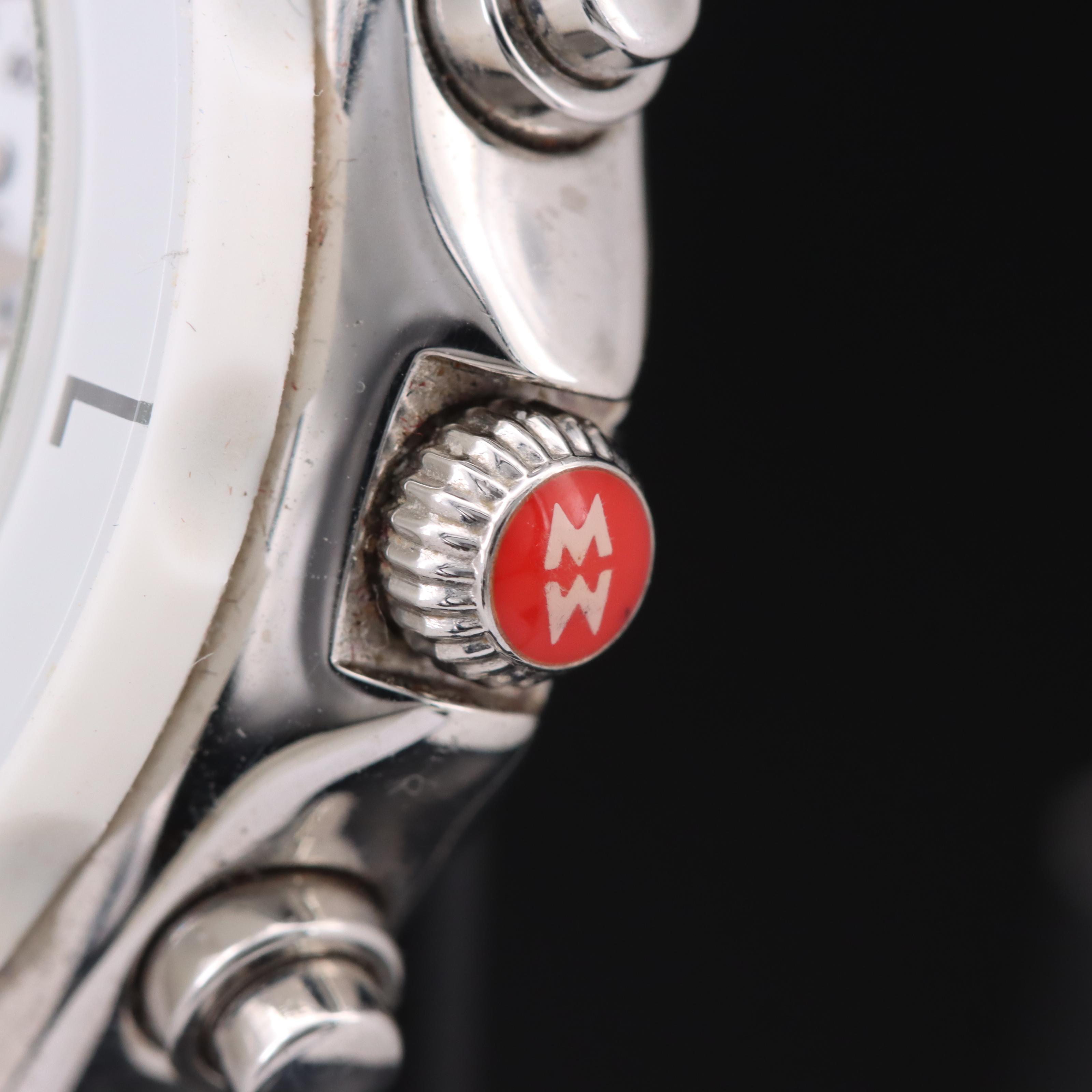 Michele Tahitian Quartz Chronograph Watch