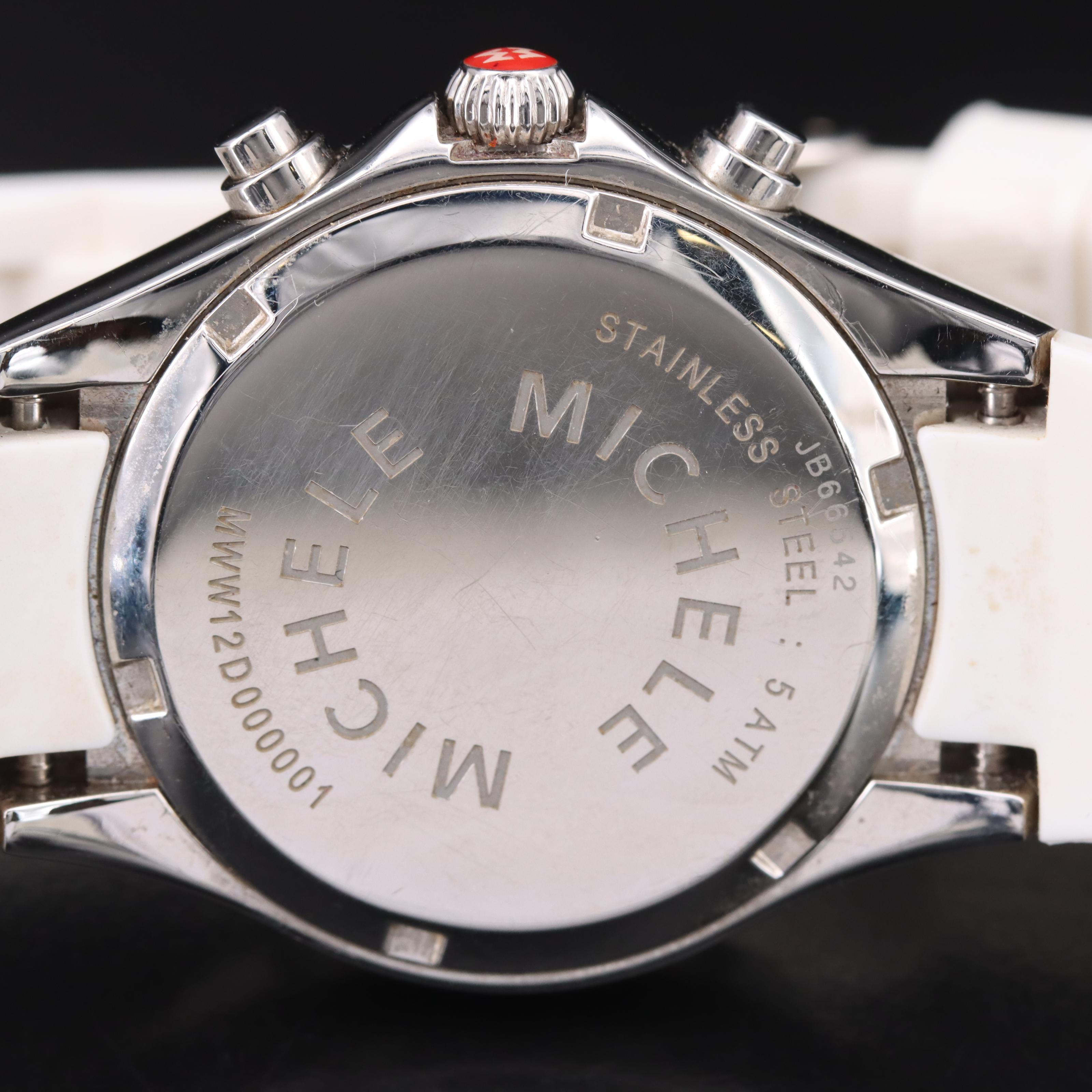 Michele Tahitian Quartz Chronograph Watch