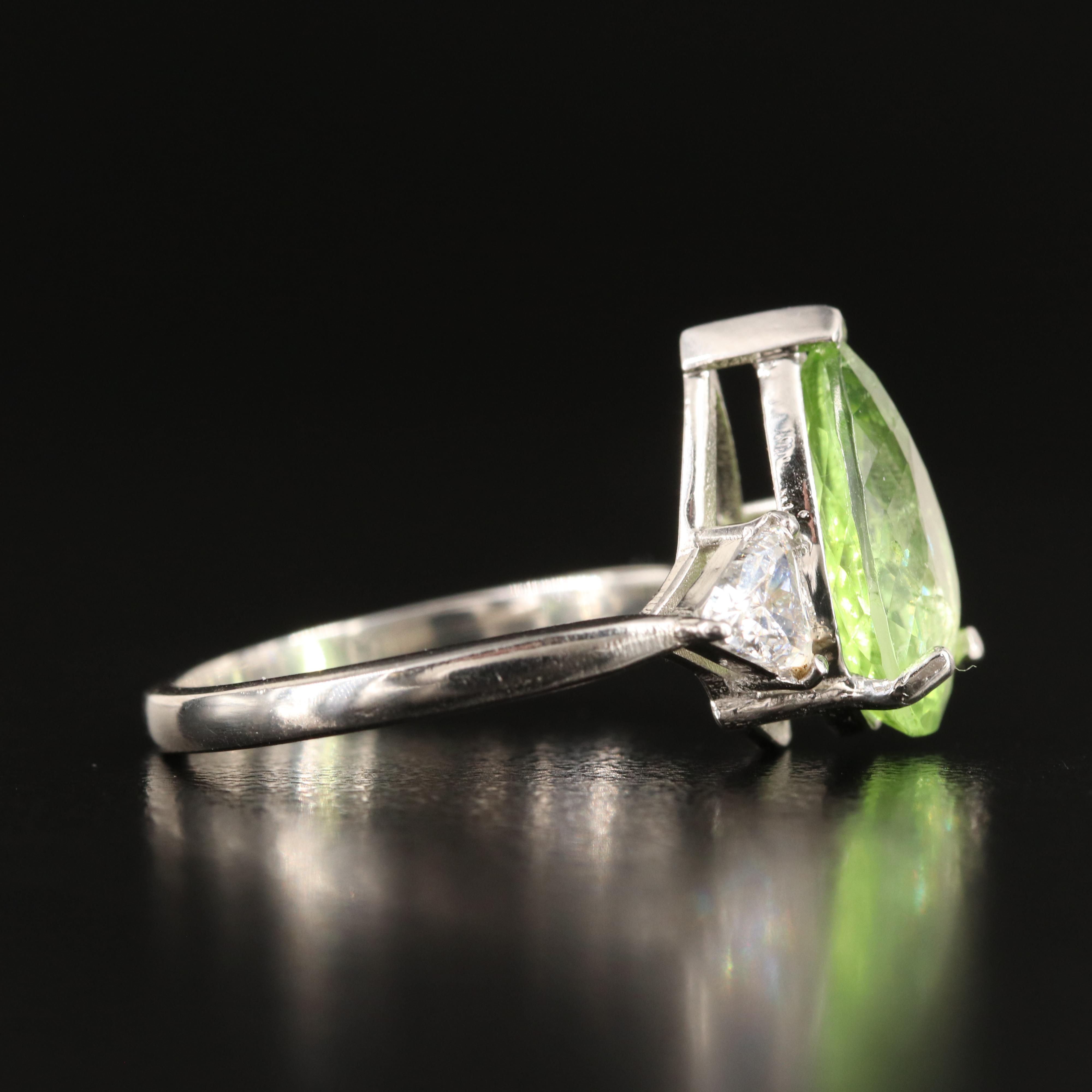 Platinum 3.55 CT Paraiba Tourmaline and Diamond Ring with GIA Report