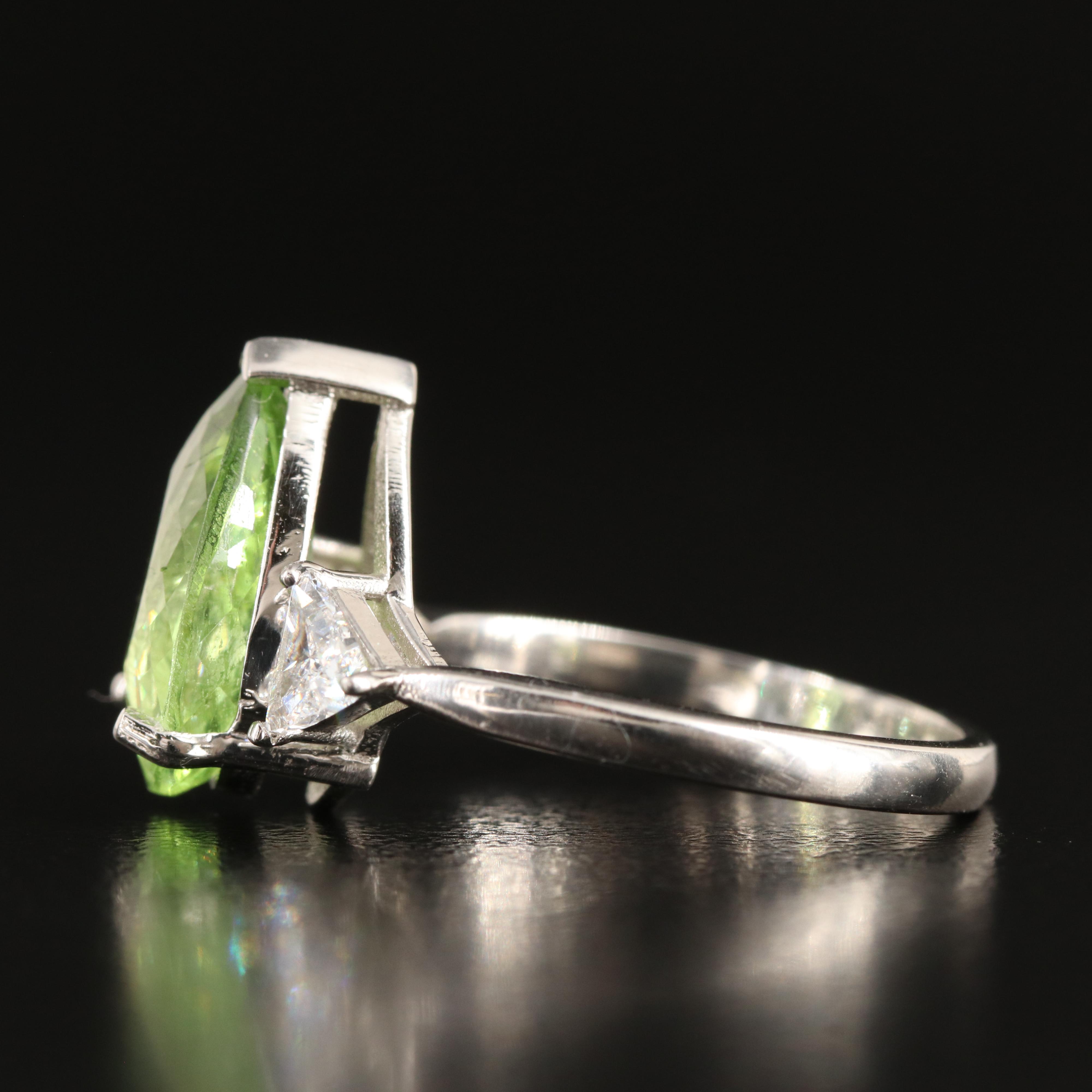 Platinum 3.55 CT Paraiba Tourmaline and Diamond Ring with GIA Report