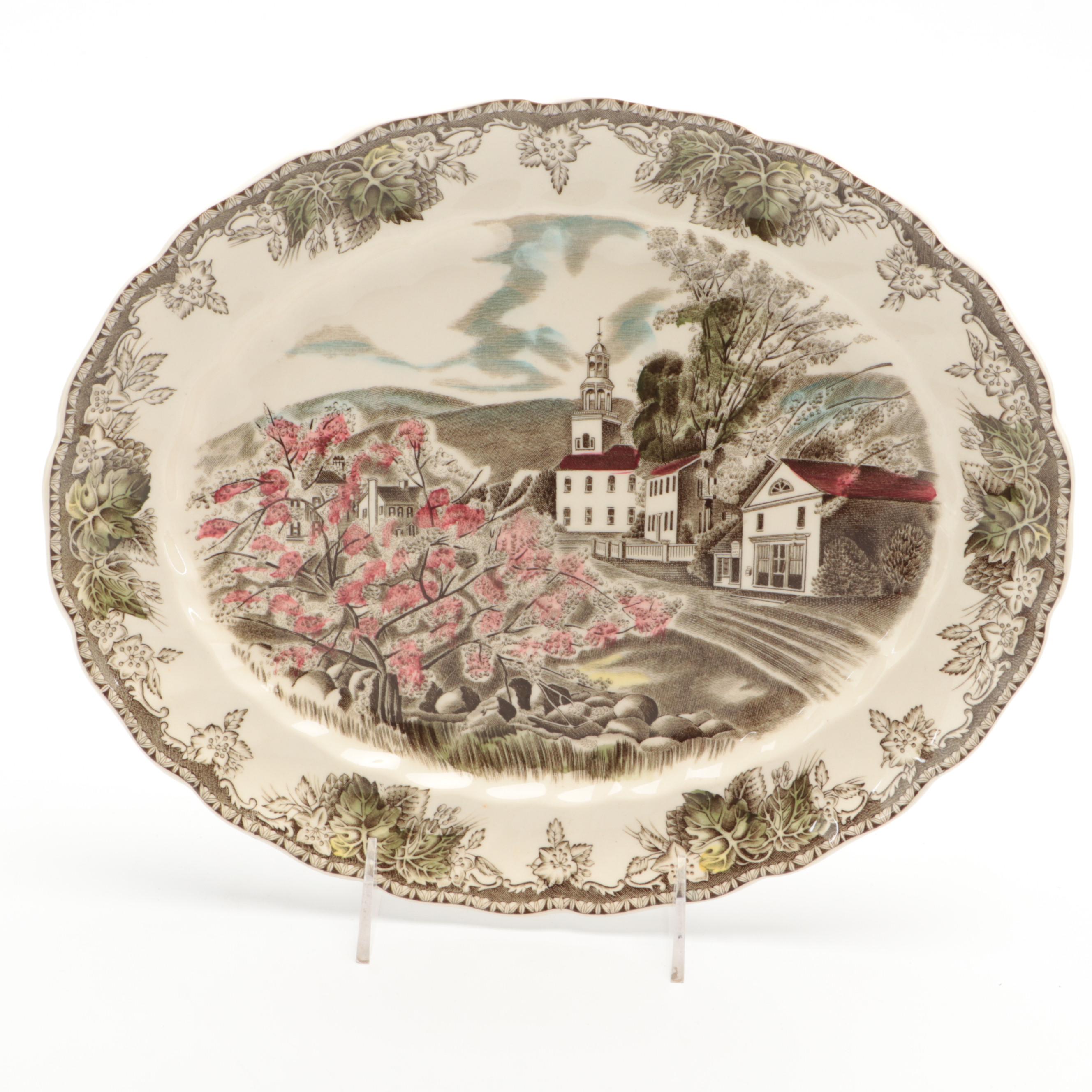 Johnson Bros. "The Friendly Village" Ironstone Serveware and Tableware