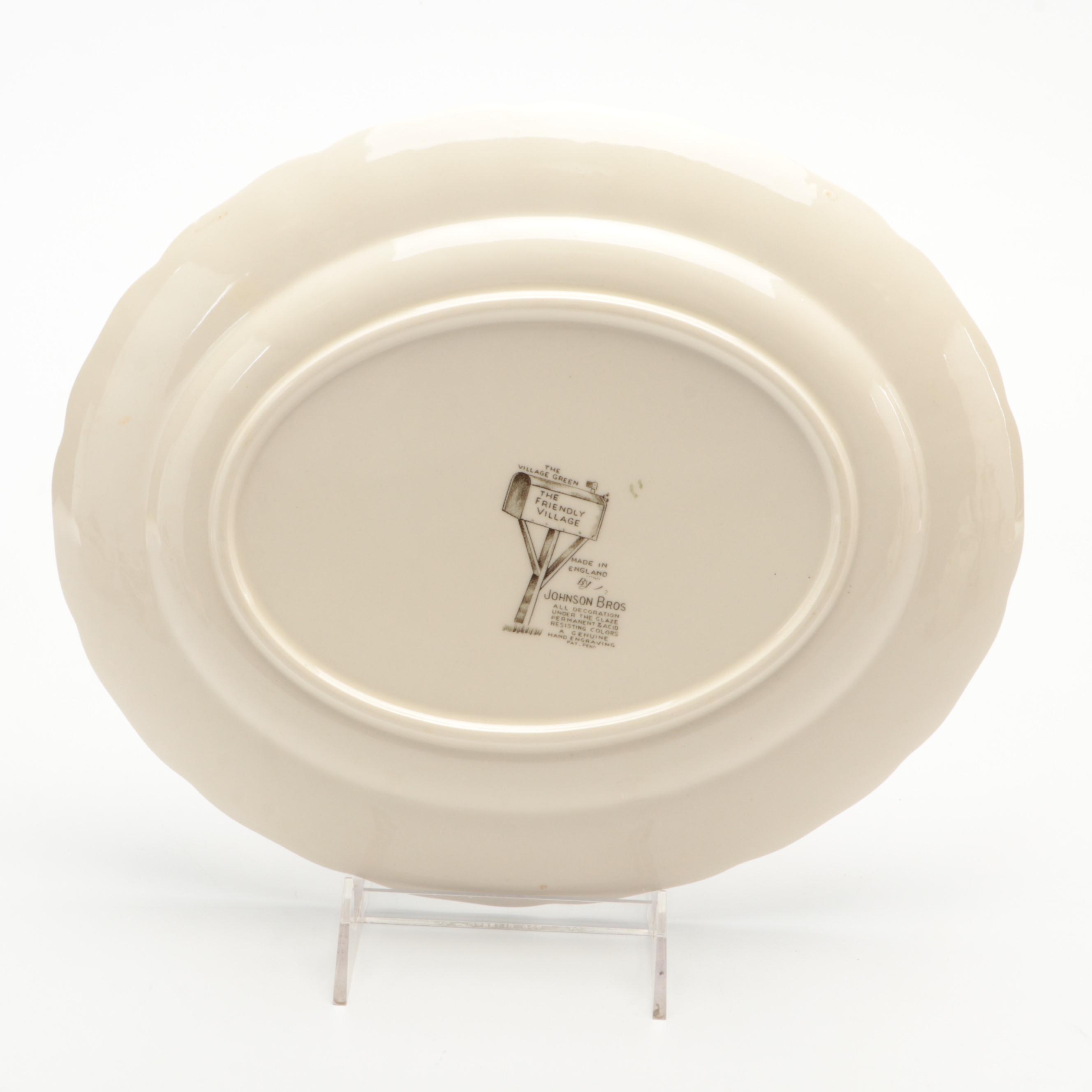 Johnson Bros. "The Friendly Village" Ironstone Serveware and Tableware