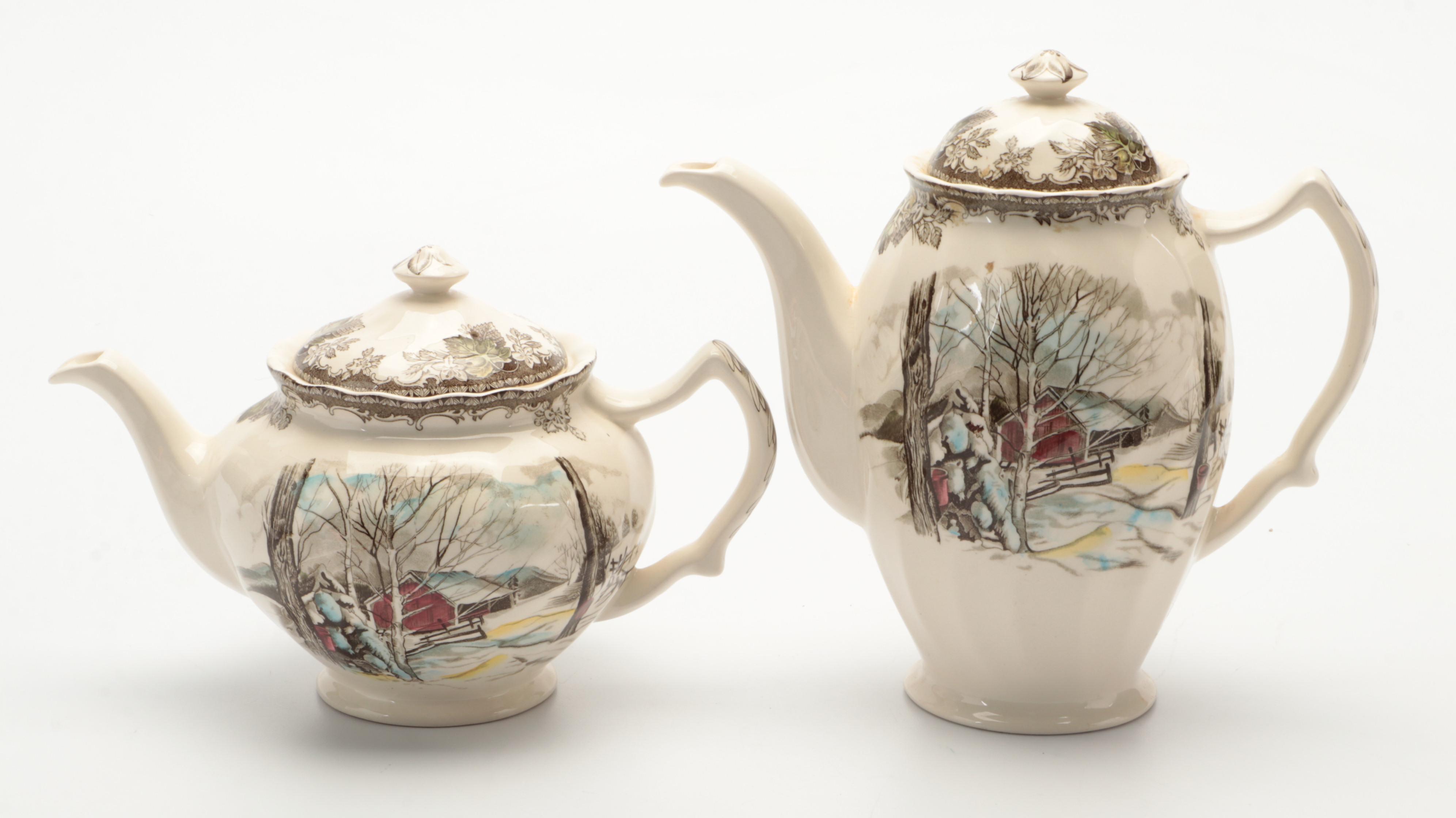 Johnson Bros. "The Friendly Village" Ironstone Serveware and Tableware