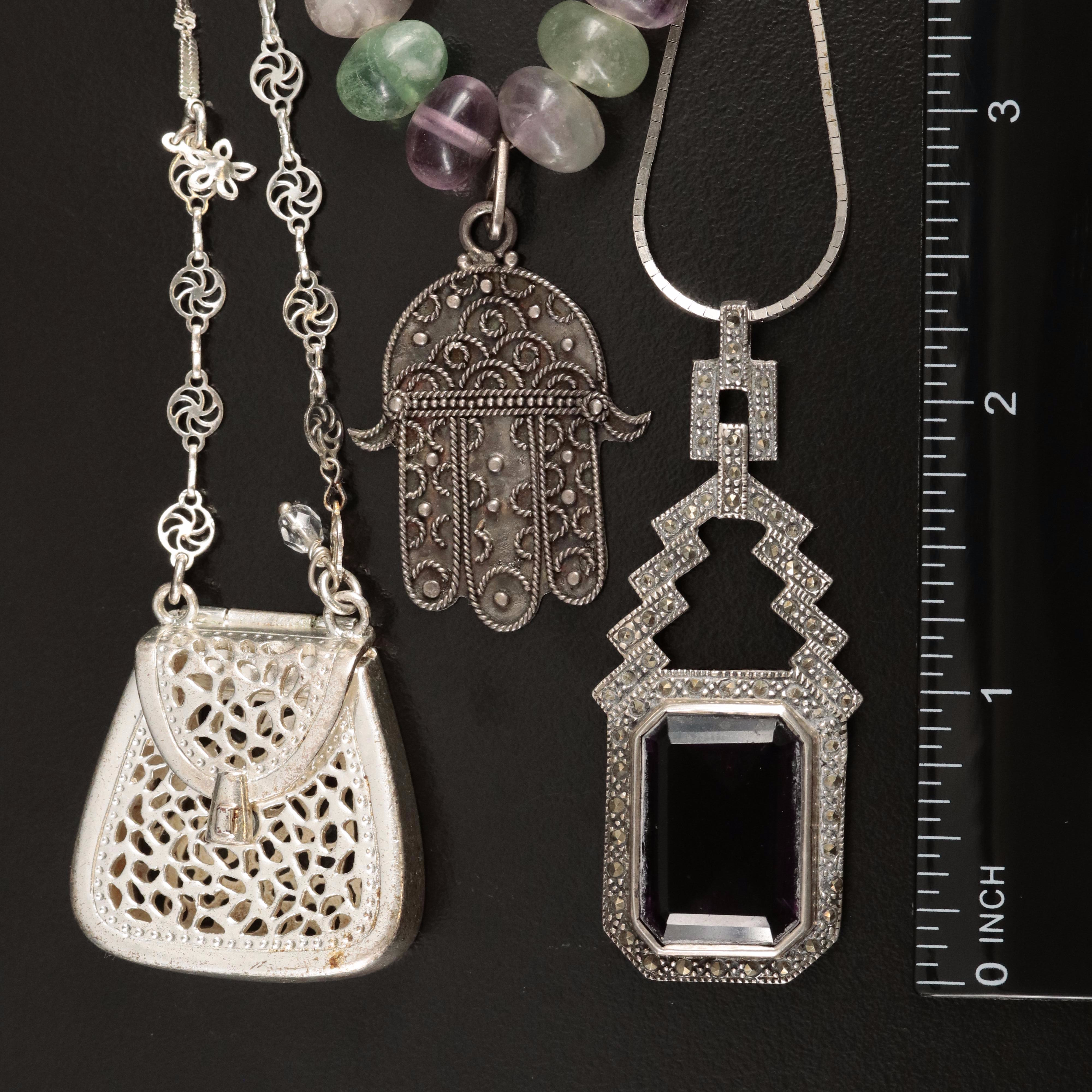 Pilgrim Jewelry and Sterling Hamsa Necklace Featured in Jewelry Collection