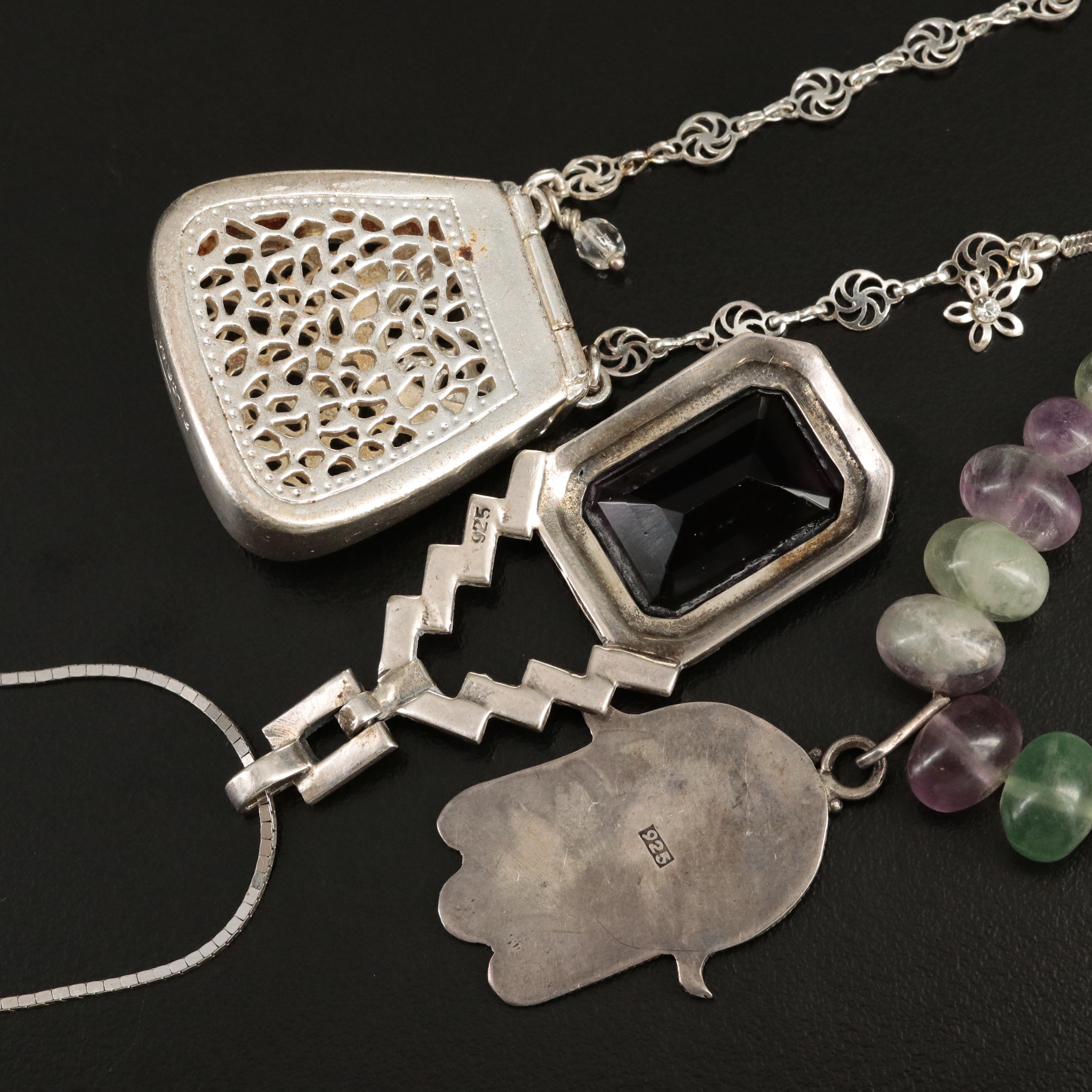 Pilgrim Jewelry and Sterling Hamsa Necklace Featured in Jewelry Collection