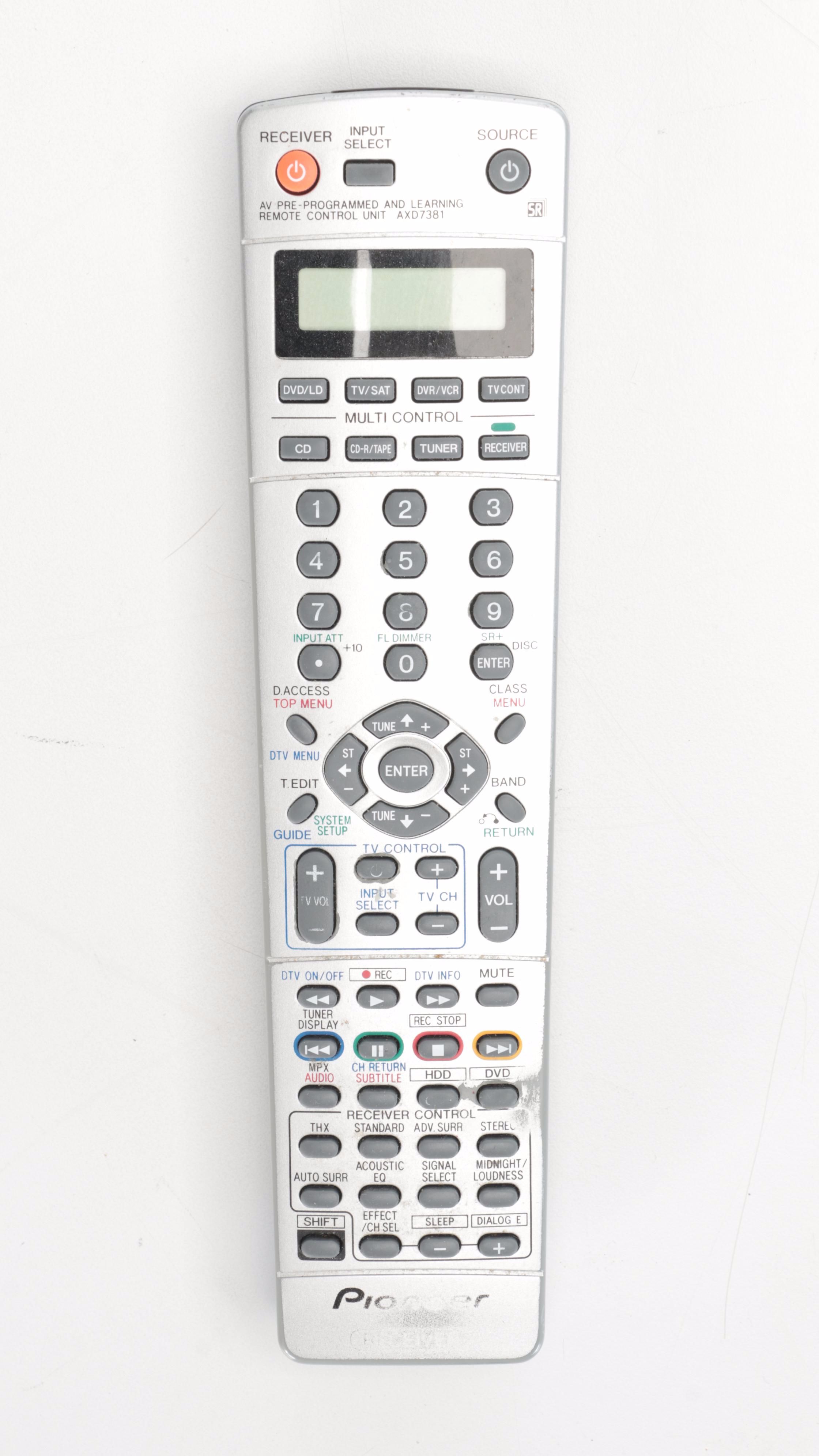 Pioneer Audio Video Multi-Channel Receiver with Remote