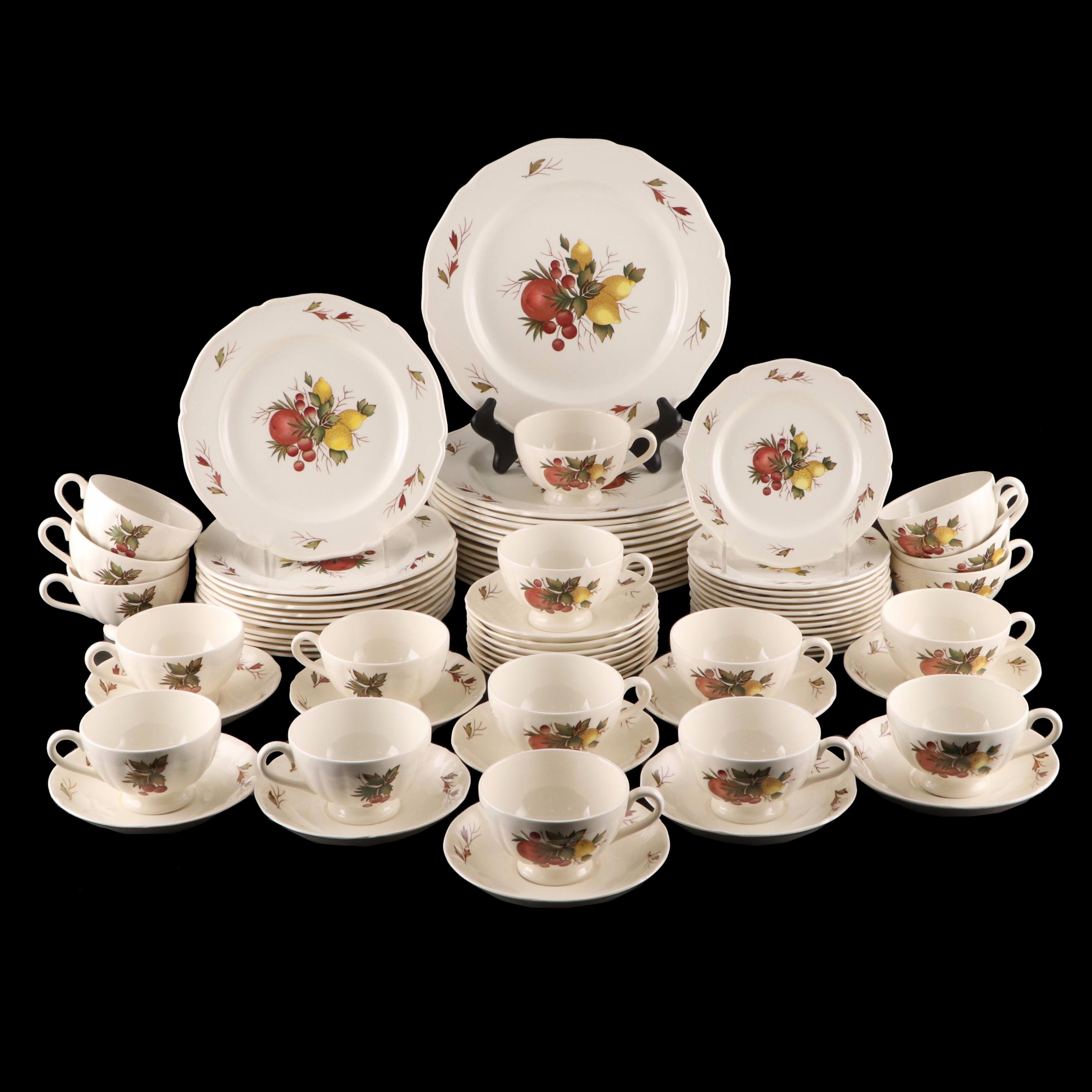Wedgwood "Drury Lane" Stoneware Dinnerware, 1962–1969