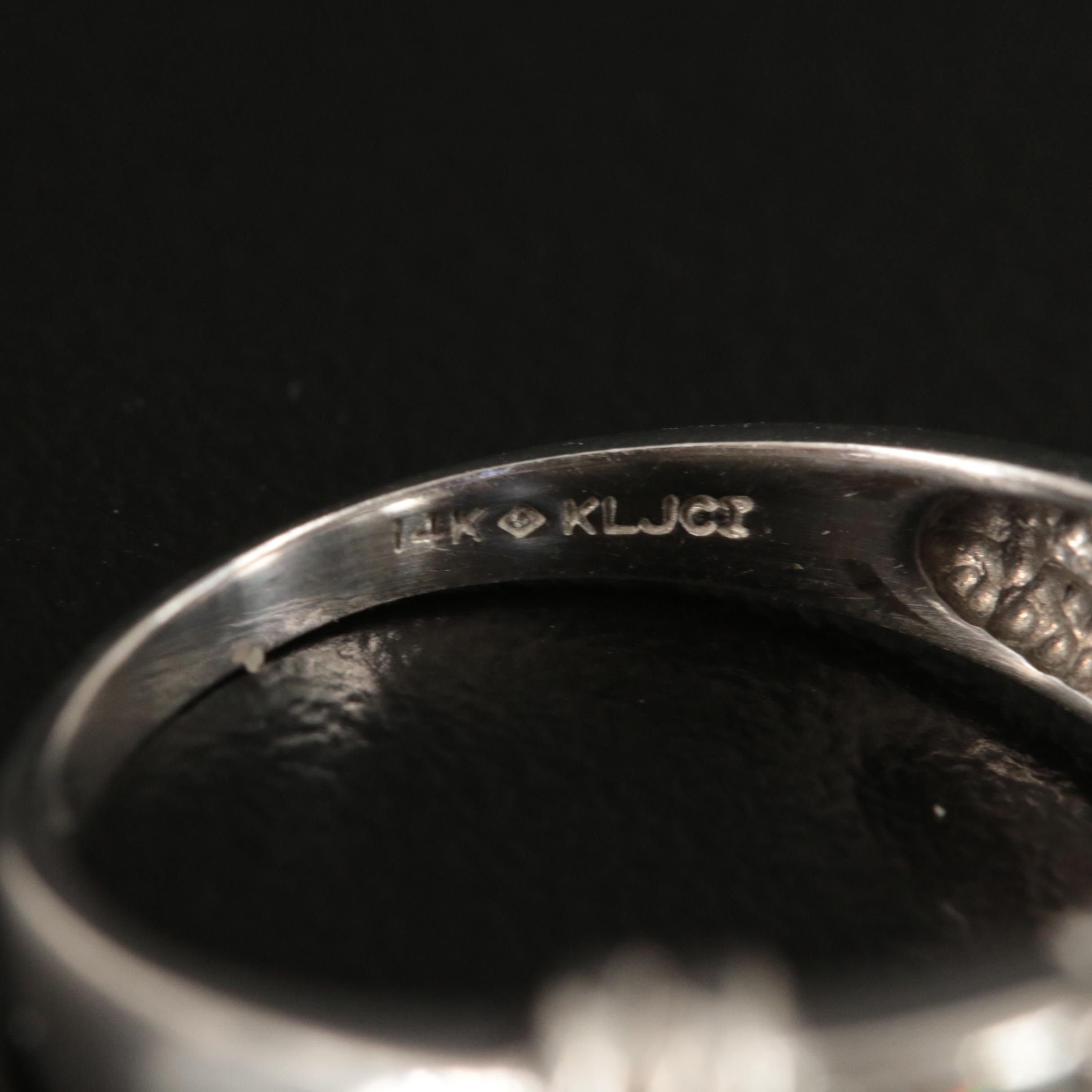 14K Tanzanite and Diamond Ring