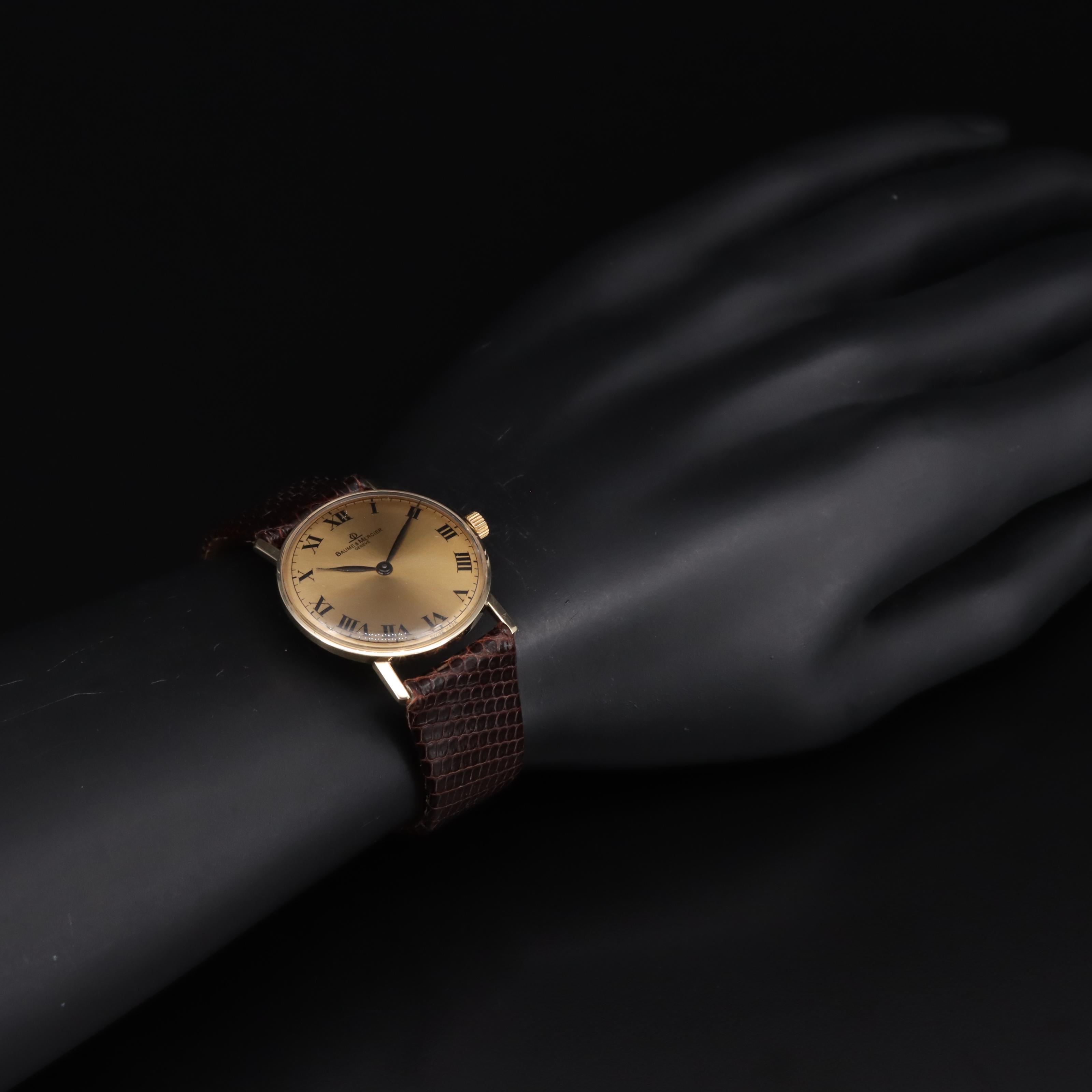 Baume & Mercier 14K Mechanical Watch