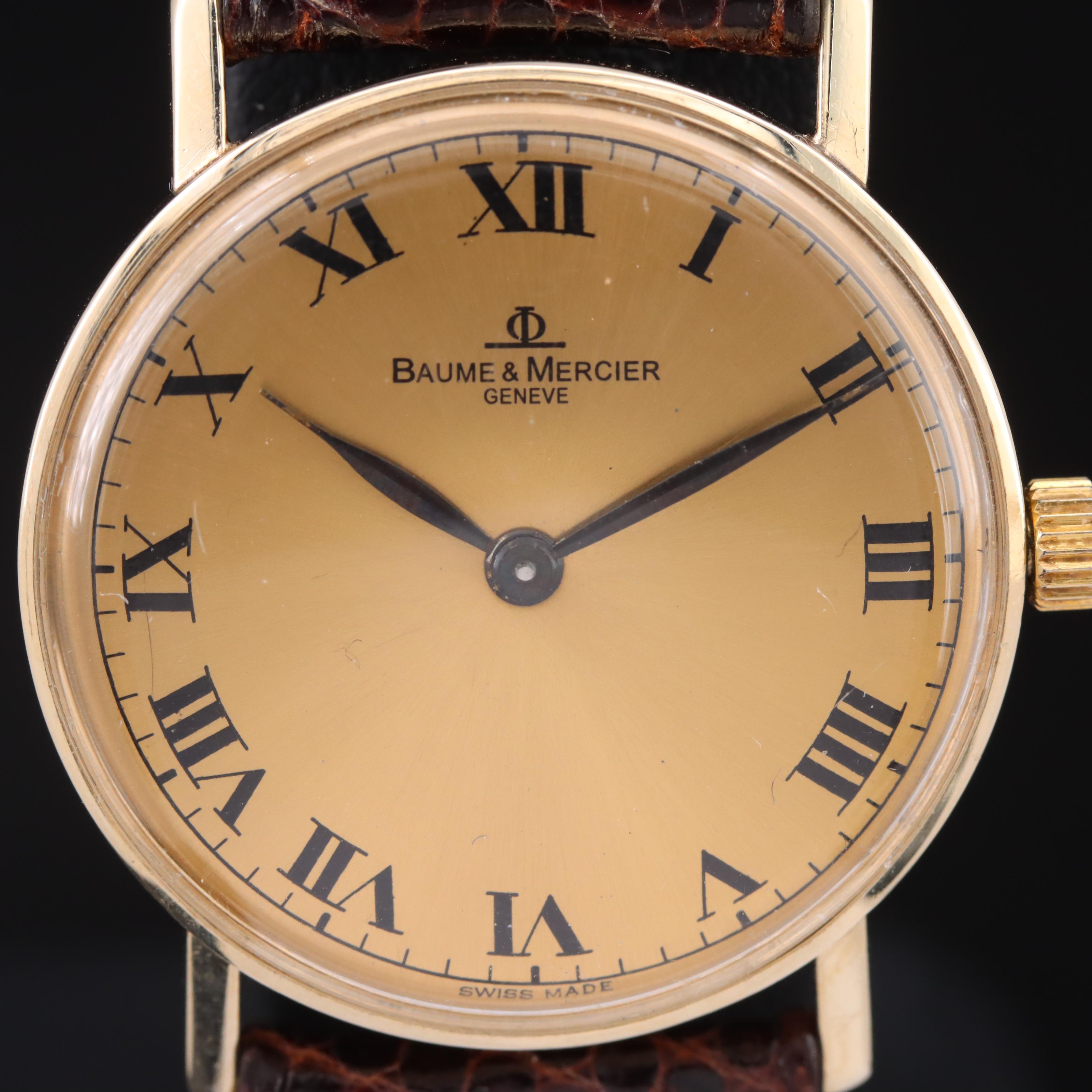 Baume & Mercier 14K Mechanical Watch