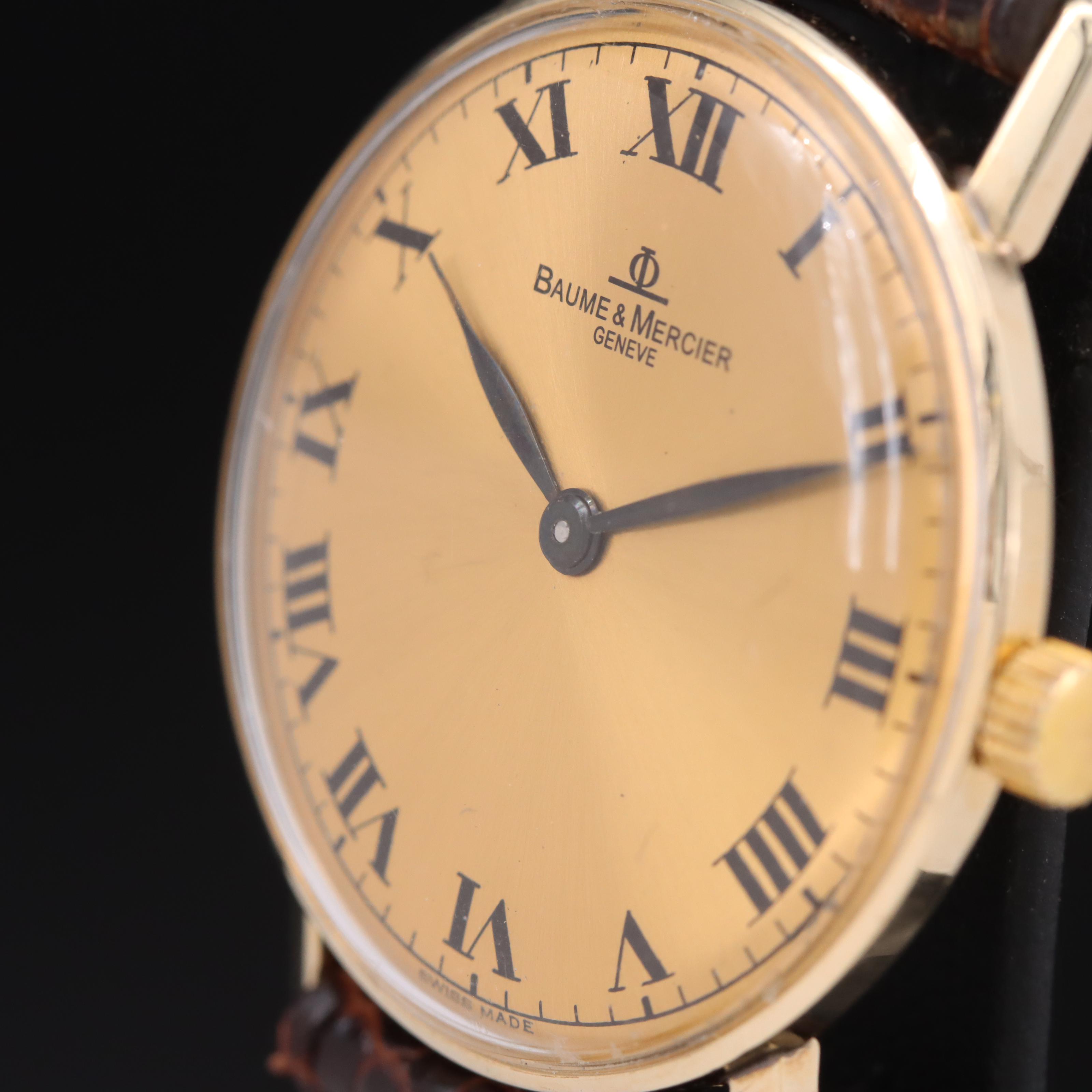 Baume & Mercier 14K Mechanical Watch