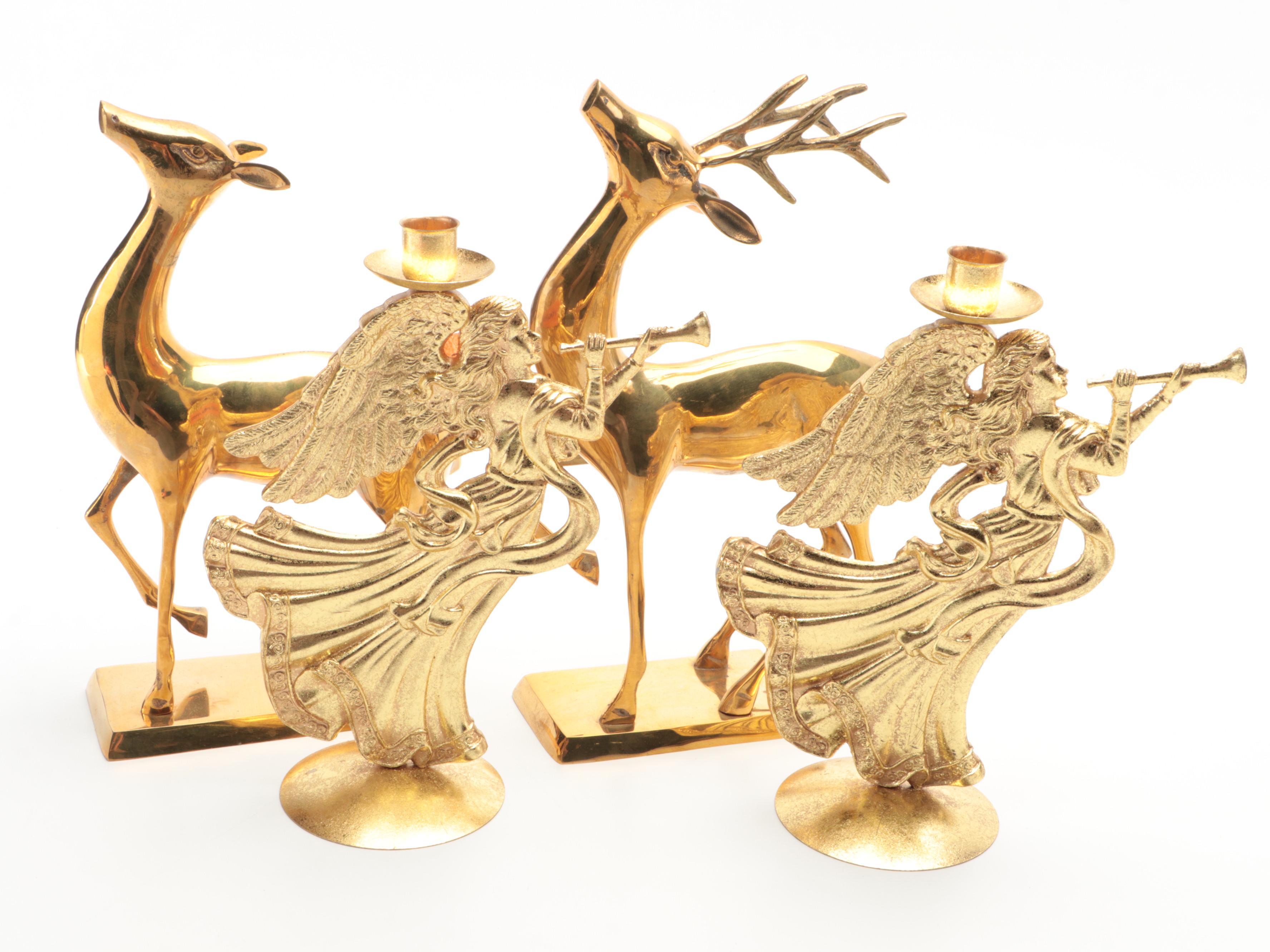 Nancy Thomas "Celebrate" Wood Plaque With More Christmas Decorations