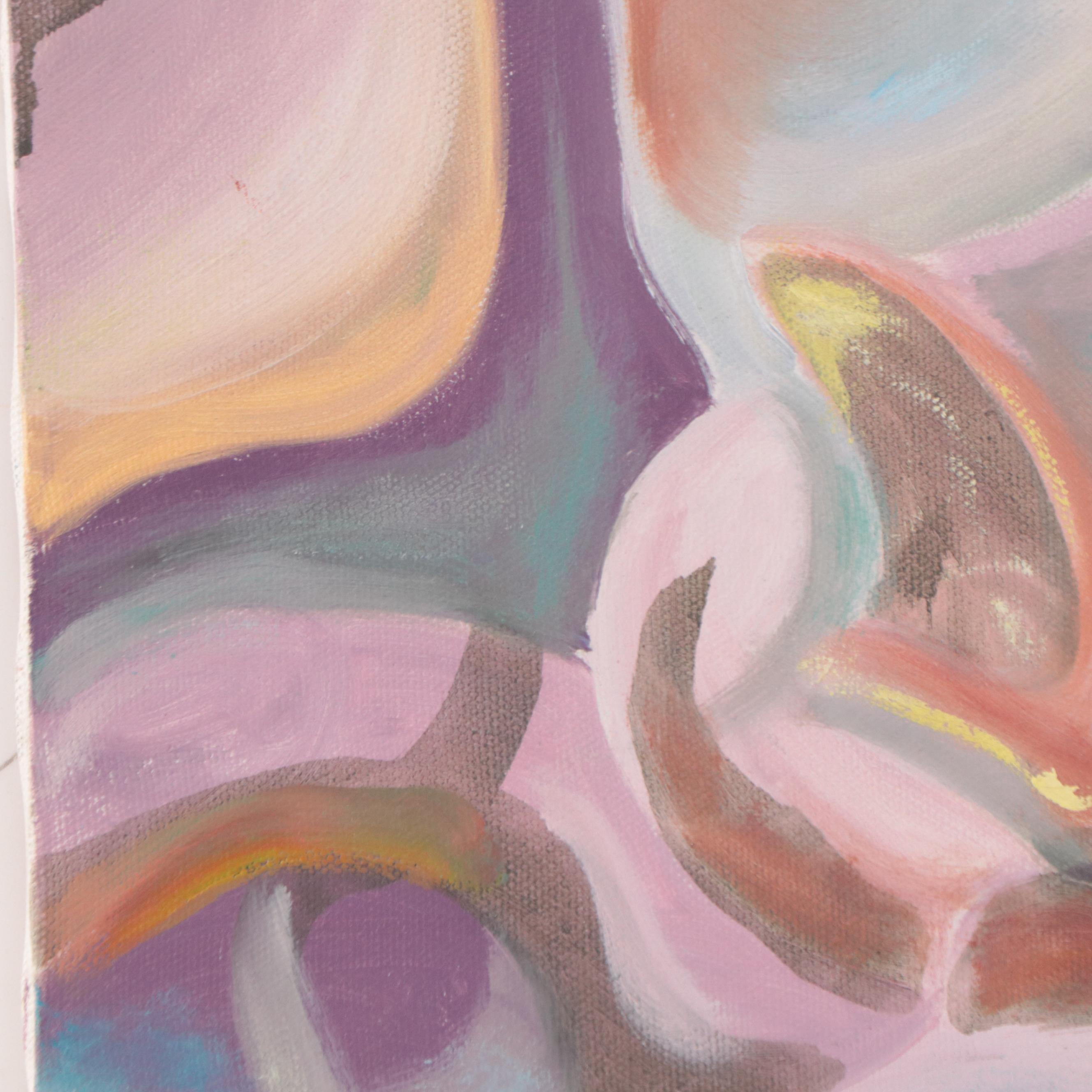 Jon Scharlock Abstract Oil Painting