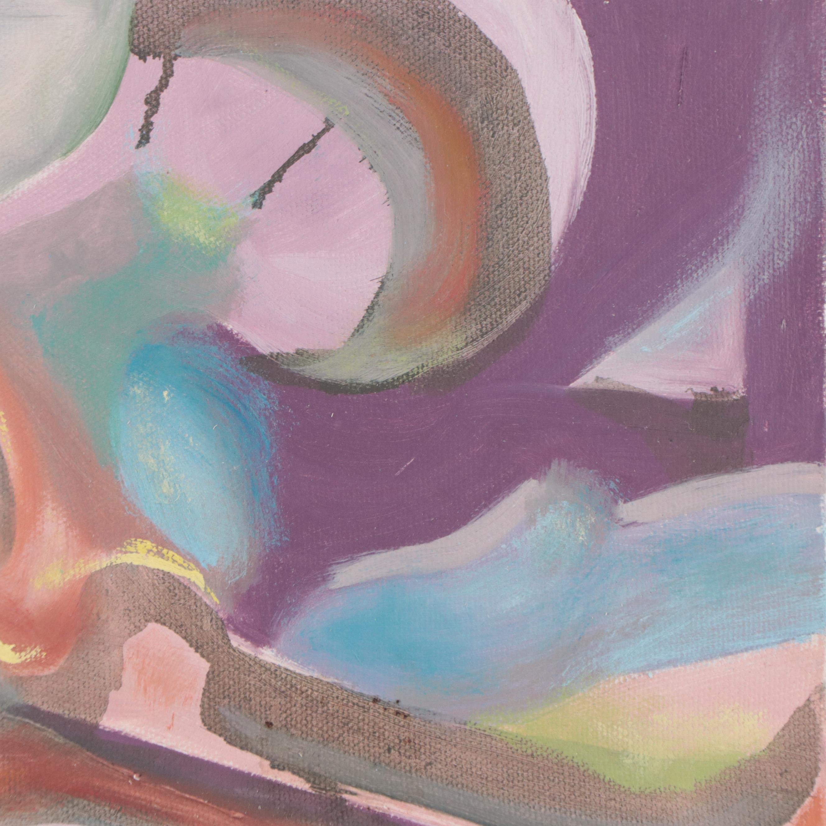 Jon Scharlock Abstract Oil Painting