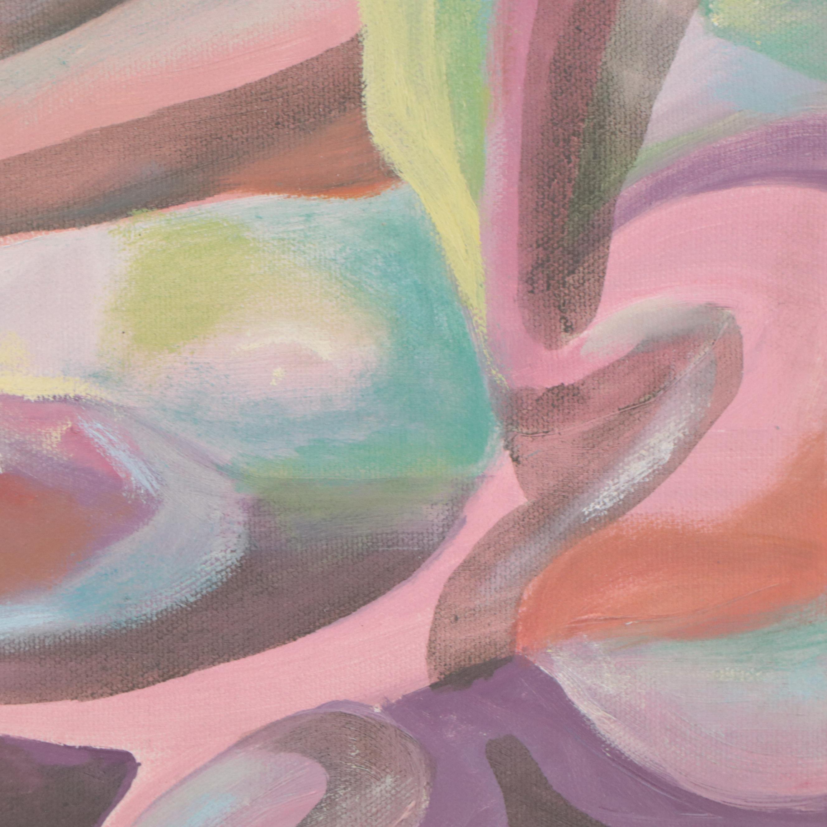 Jon Scharlock Abstract Oil Painting