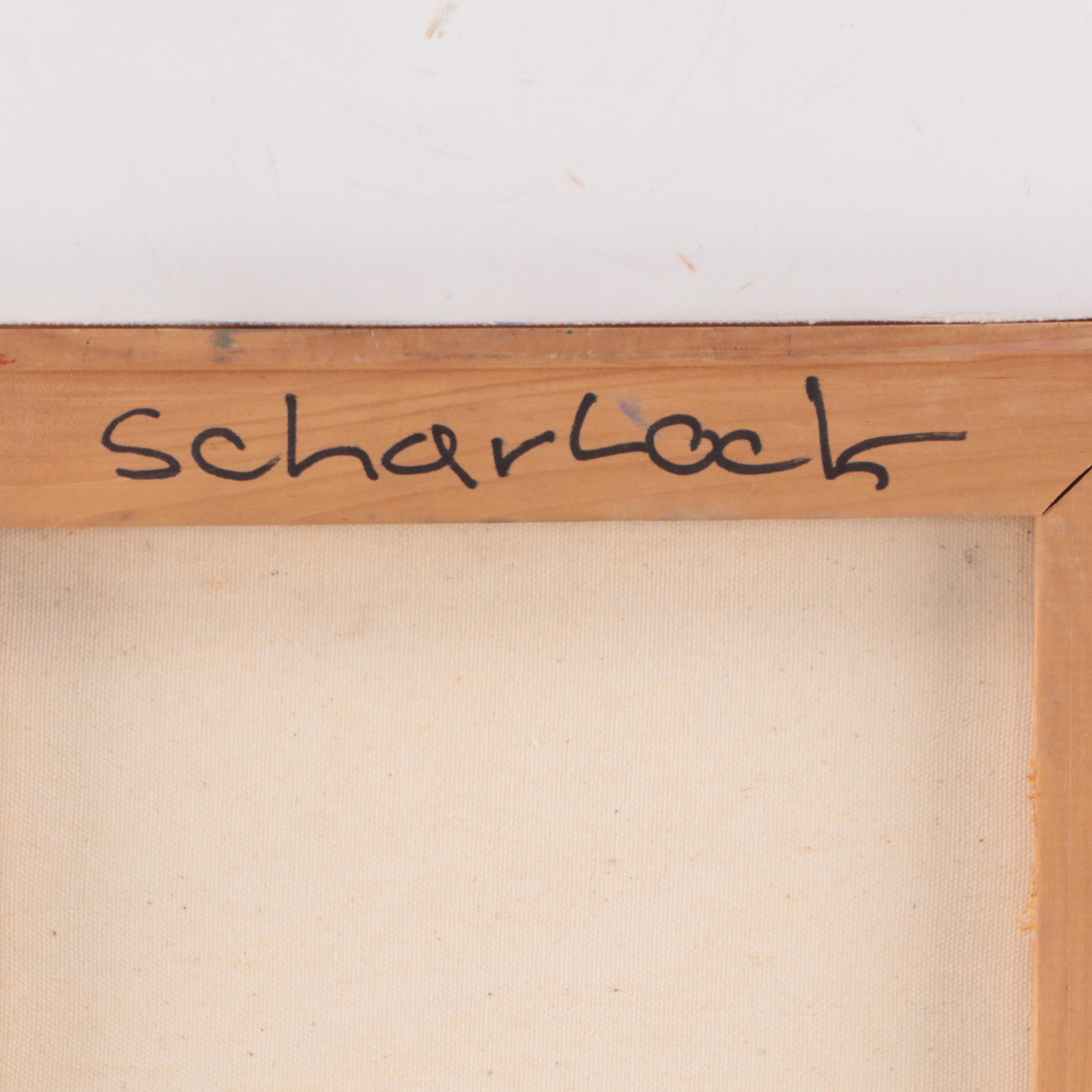 Jon Scharlock Abstract Oil Painting