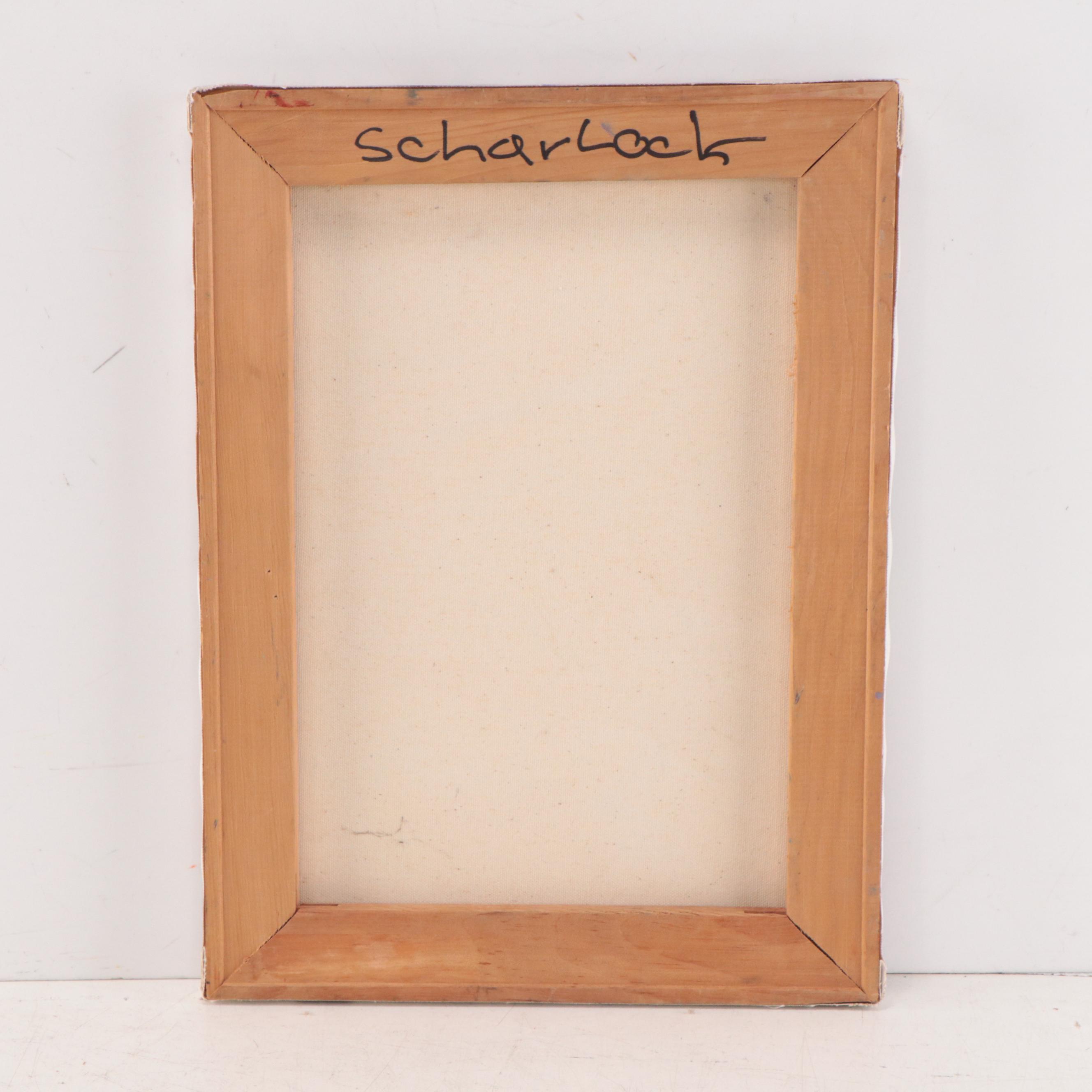 Jon Scharlock Abstract Oil Painting