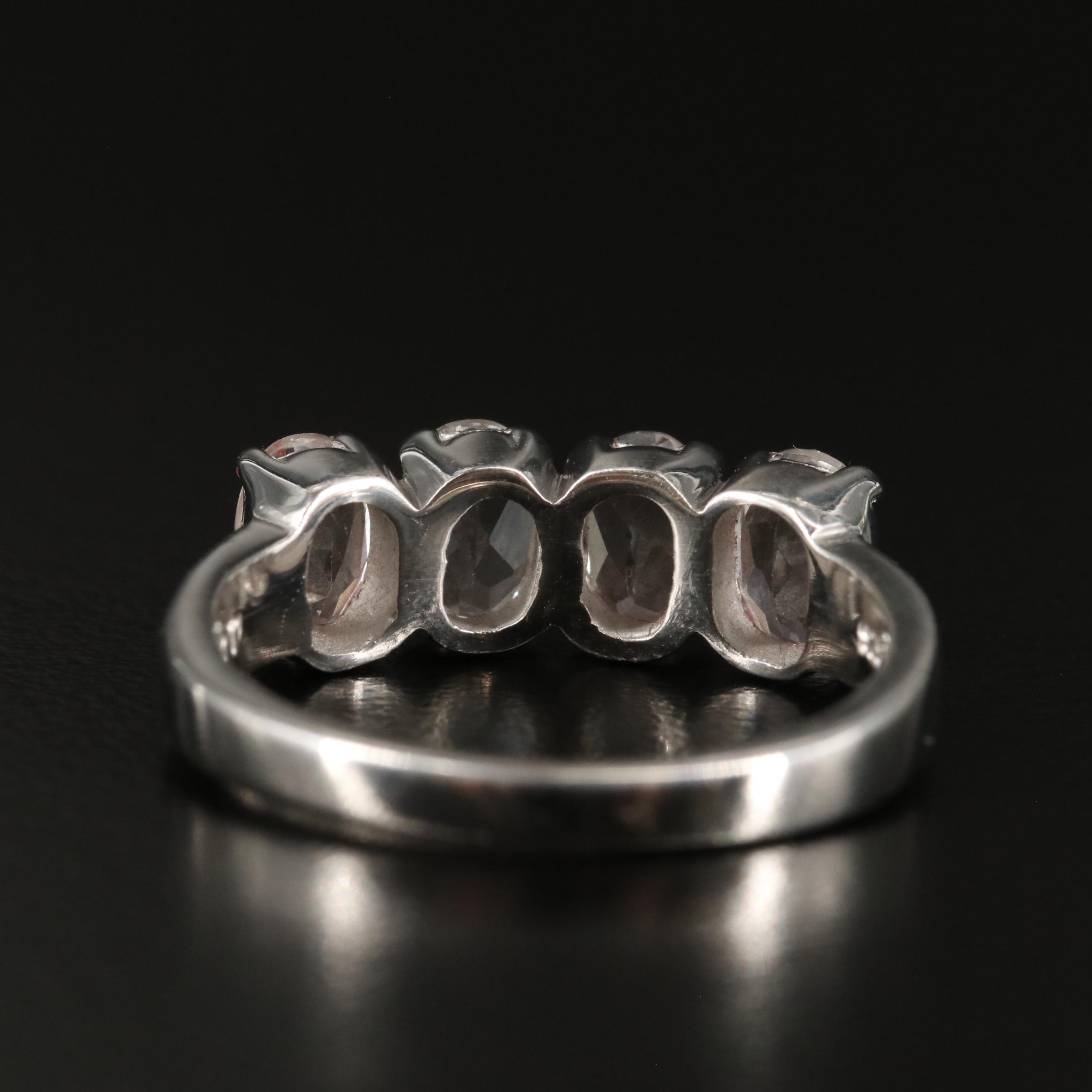 Sterling White Topaz Ring