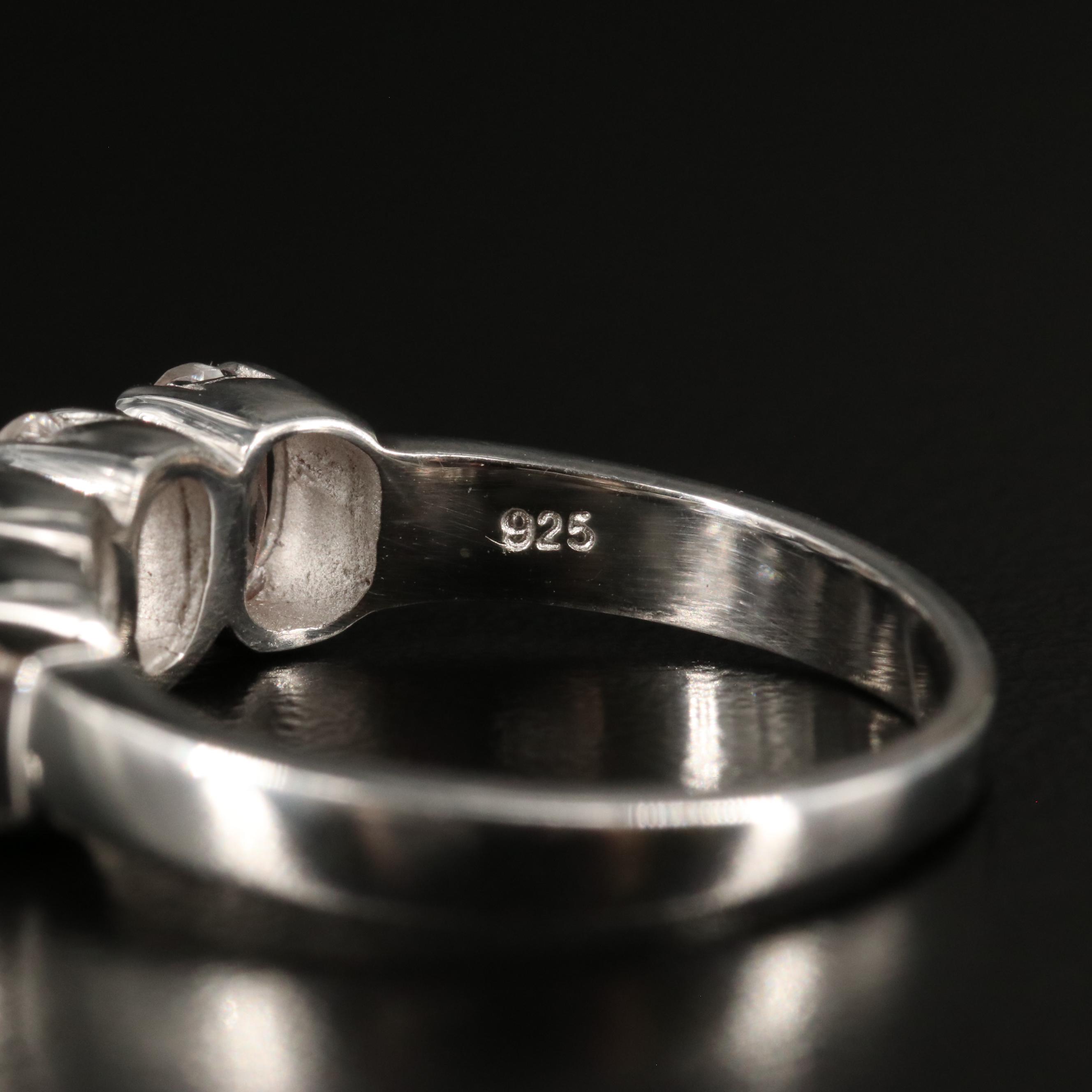 Sterling White Topaz Ring