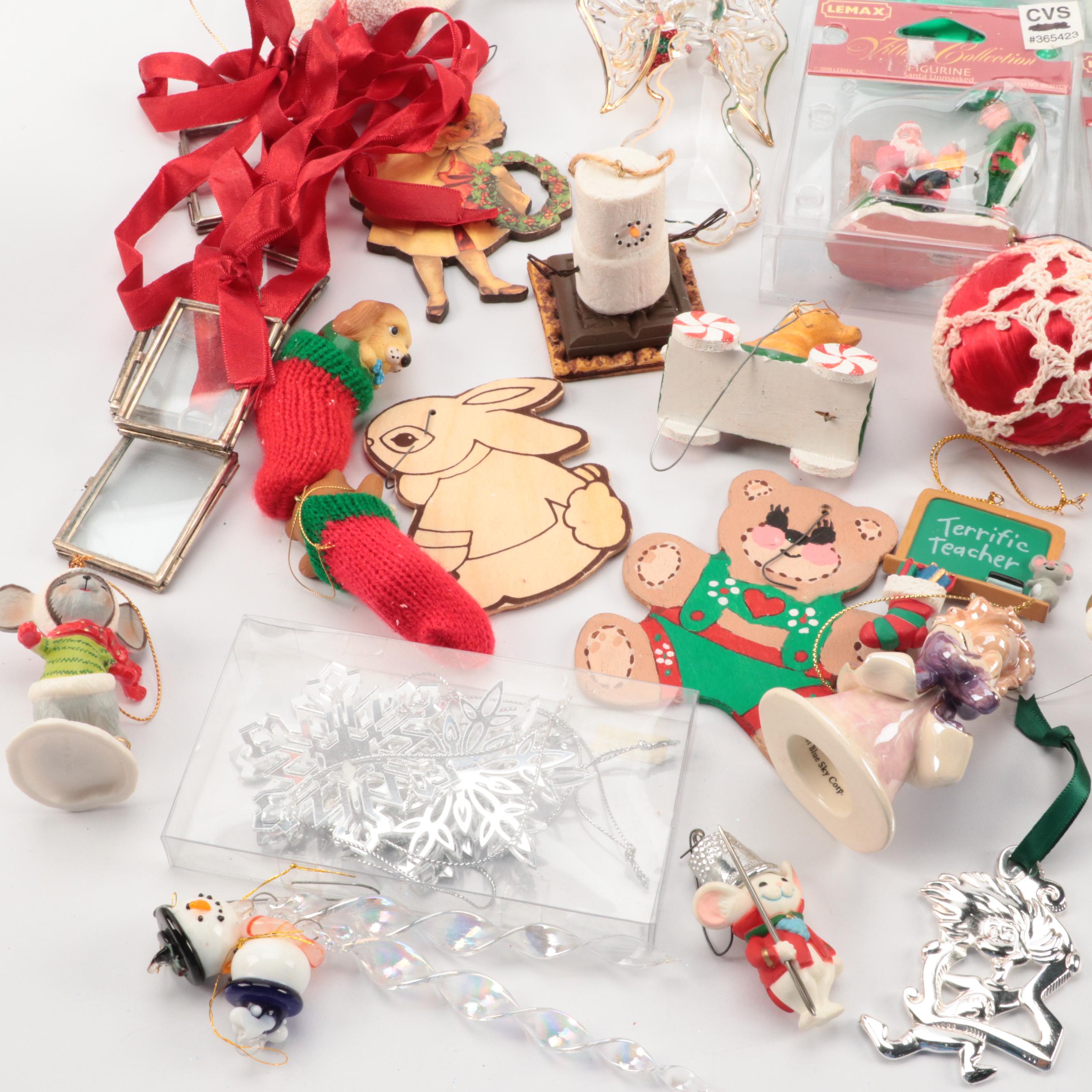 Christmas Ornaments and Décor Including Department 56, Lenox, and More