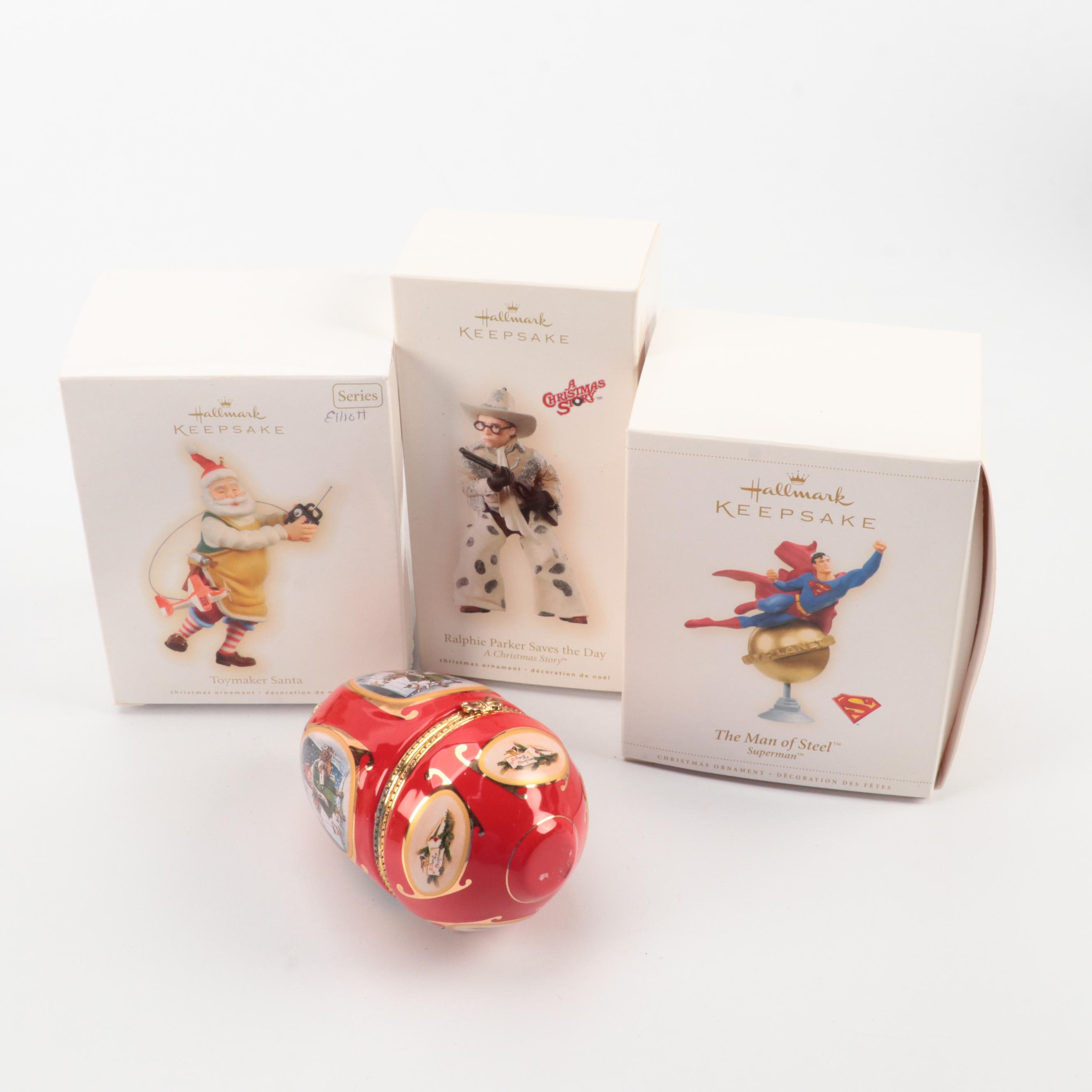 Christmas Ornaments and Décor Including Department 56, Lenox, and More