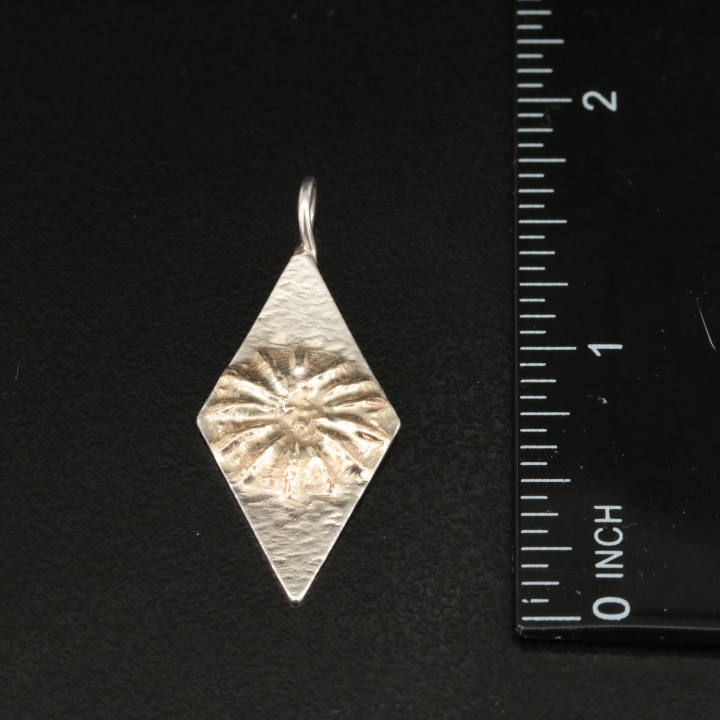 Sterling Ring and Pendant with 18K and 14K Accents