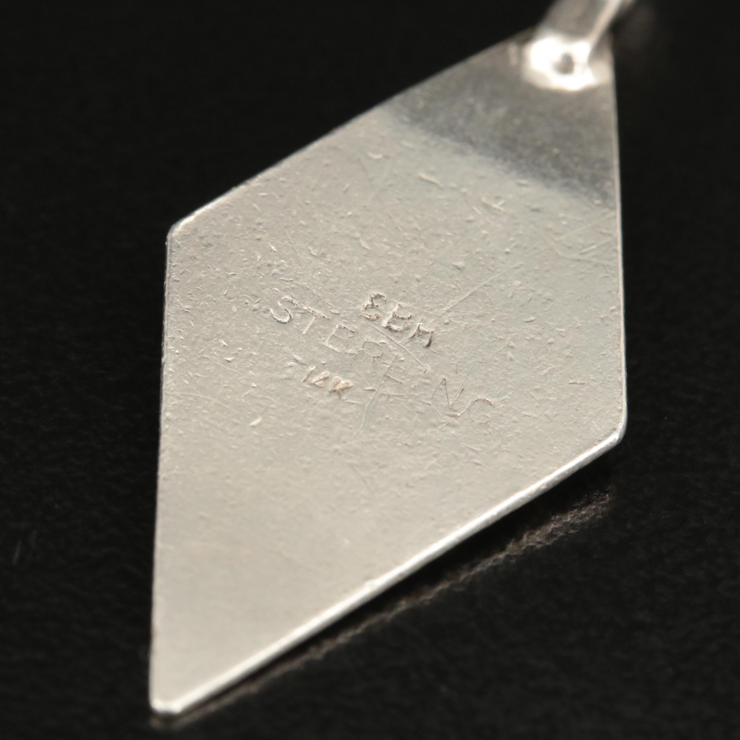 Sterling Ring and Pendant with 18K and 14K Accents