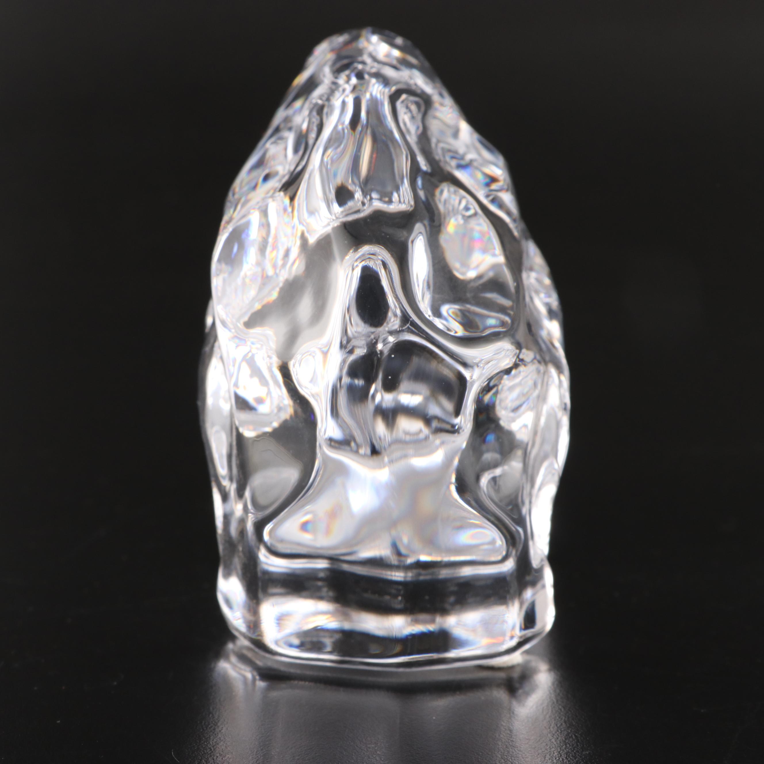Orrefors, Sevres, and Steuben Crystal Polar Bear Figurines