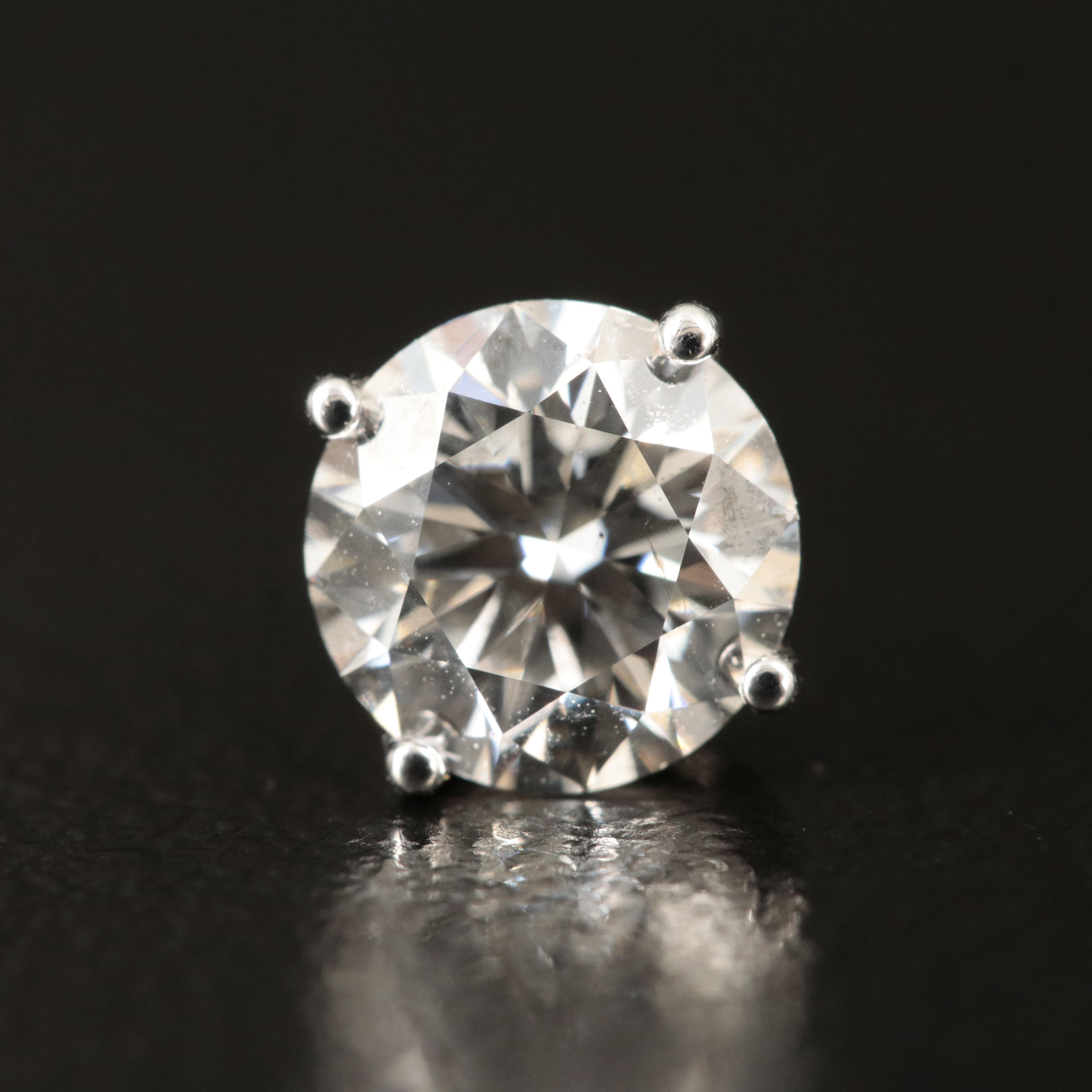 14K 2.05 CTW Lab Grown Diamond Stud Earrings