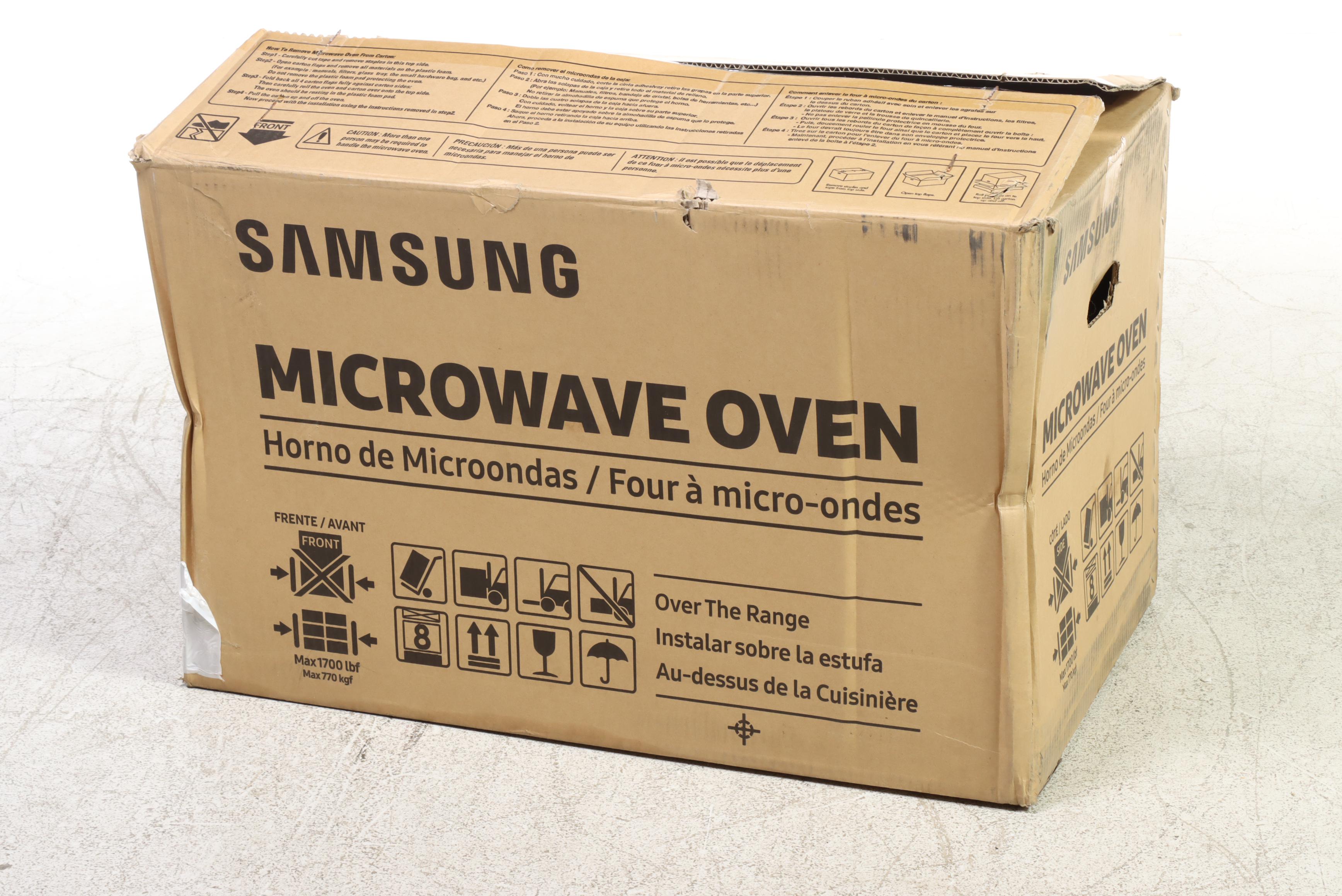 Samsung Stainless Steel Over-the-Range Microwave with Sensor Cook