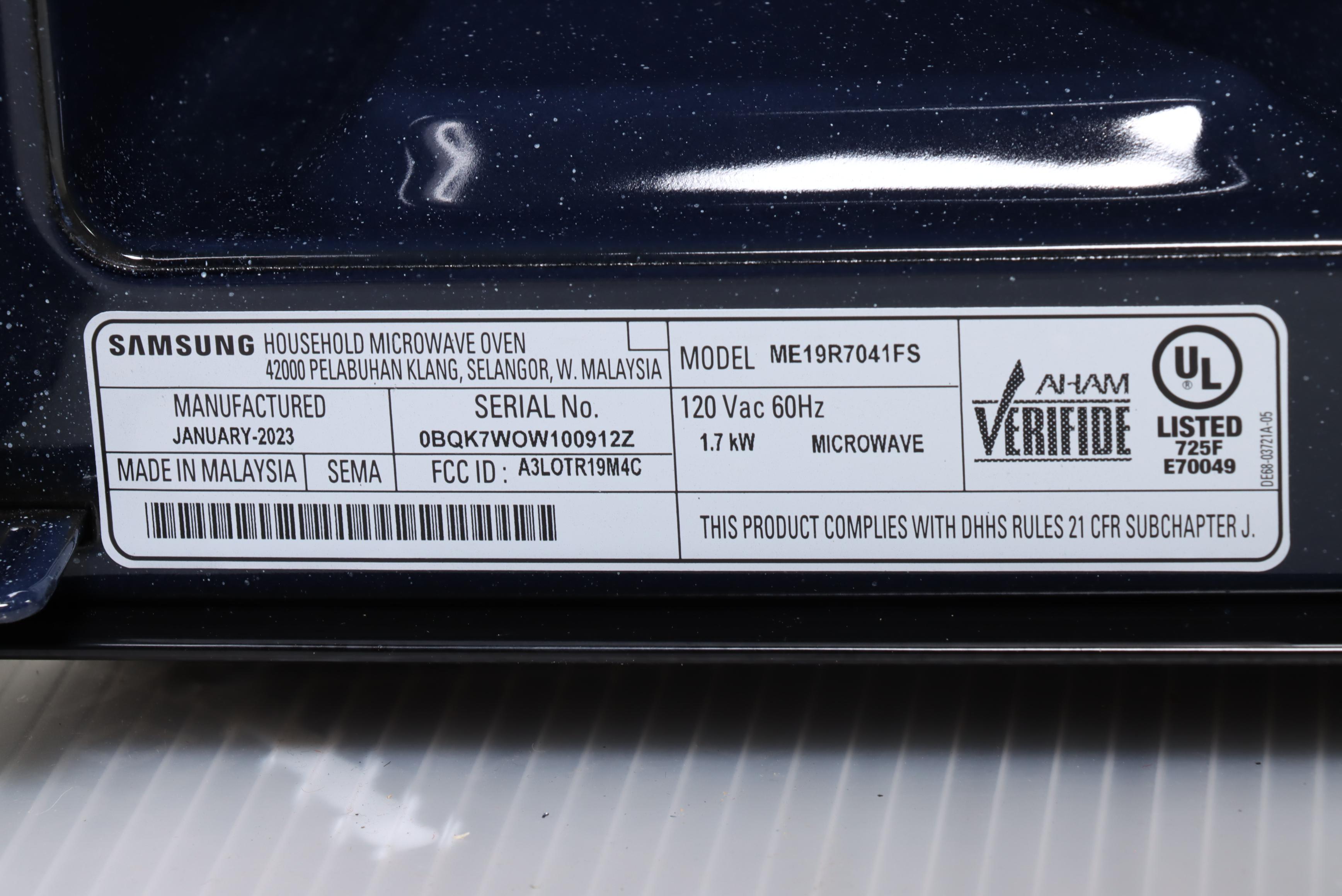 Samsung Stainless Steel Over-the-Range Microwave with Sensor Cook