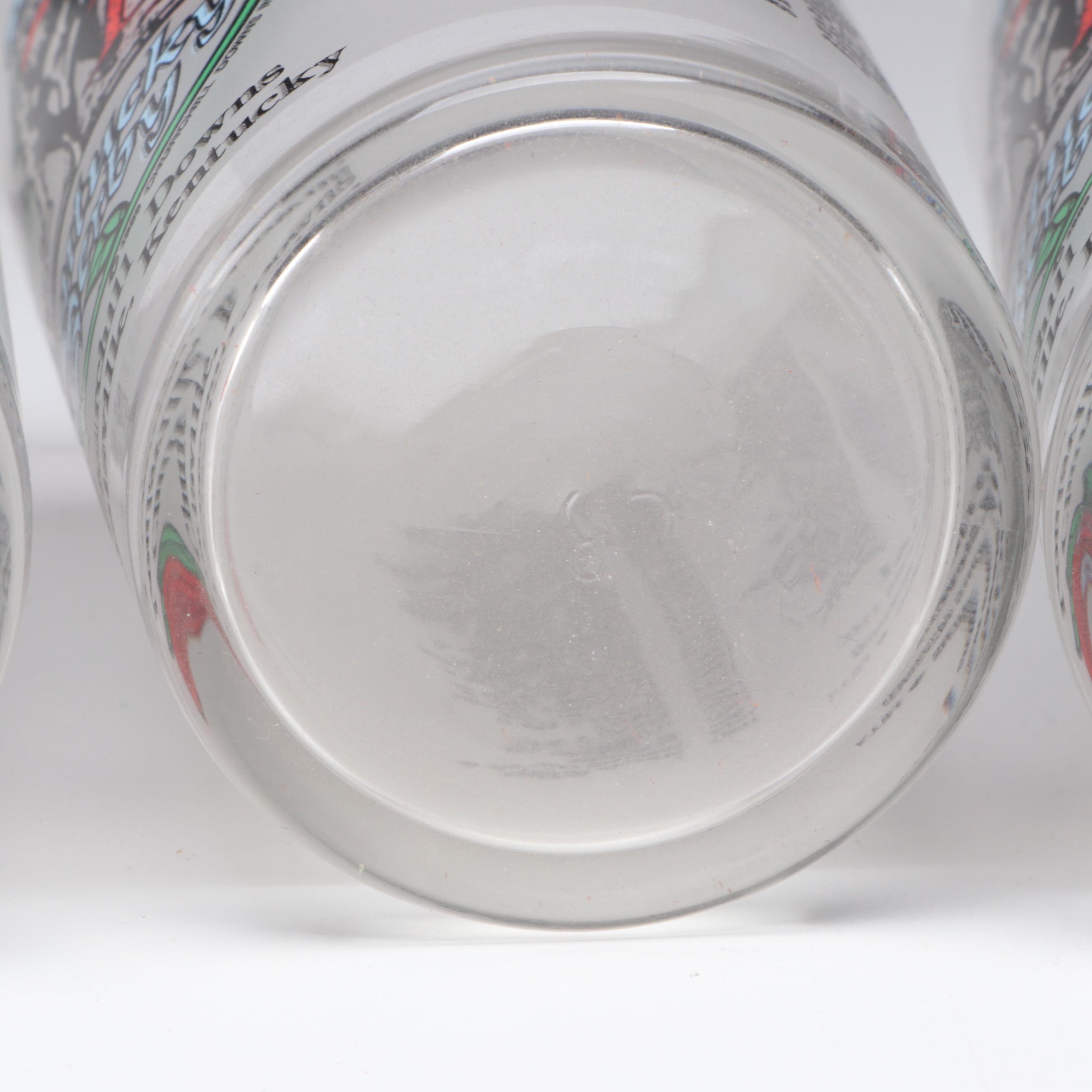 Libbey Kentucky Derby Mint Julep Glasses, Late 20th Century