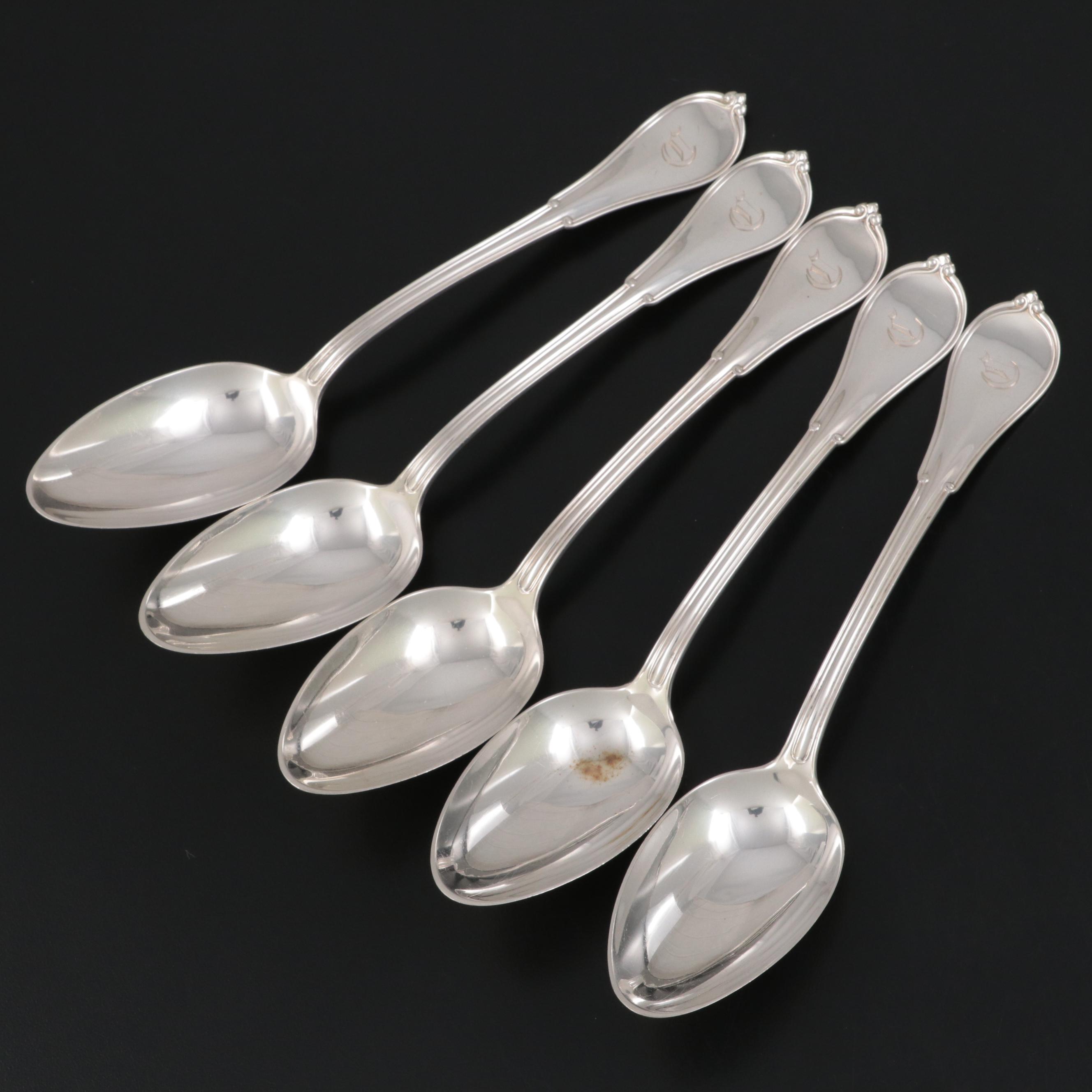 Gorham "Cottage" Coin Silver Forks and Spoons, Mid/Late 19th Century