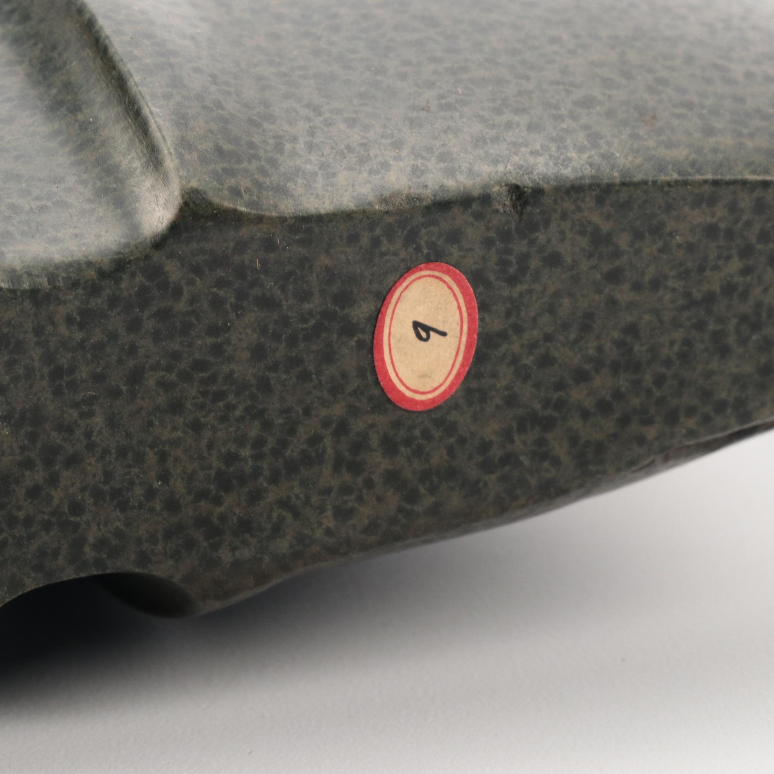 Jasper Hand-Carved Grooved Stone Axe Head